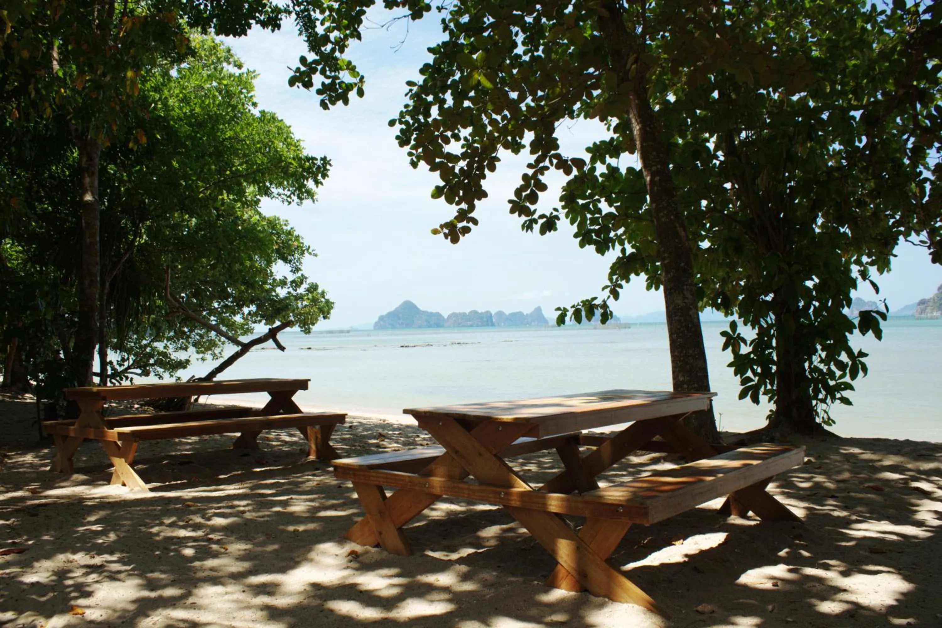 Sea view in Melina Beach Front Bungalows