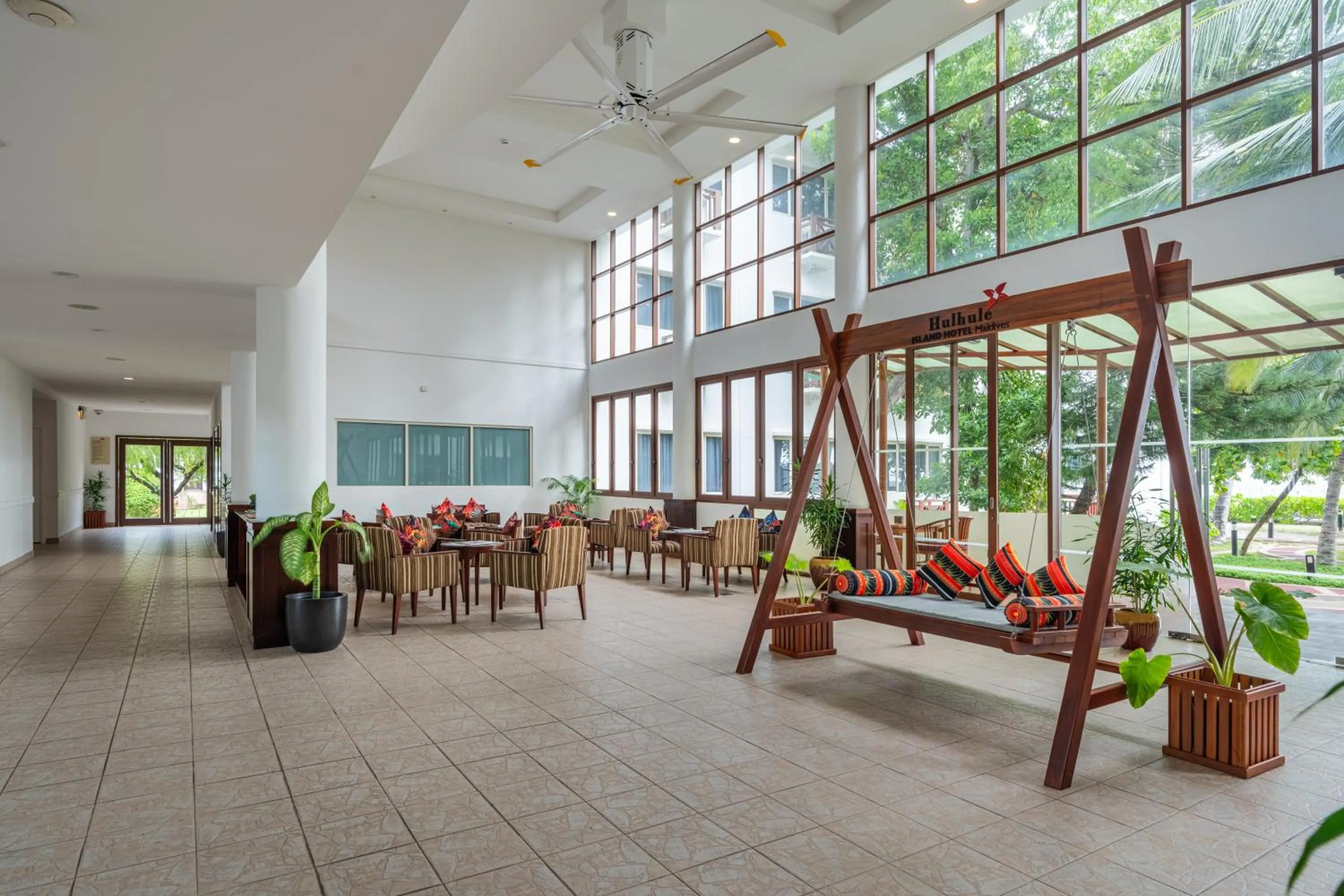 Property building in Hulhule Island Hotel- Private Beach Access & Airport Pick-up and Drop