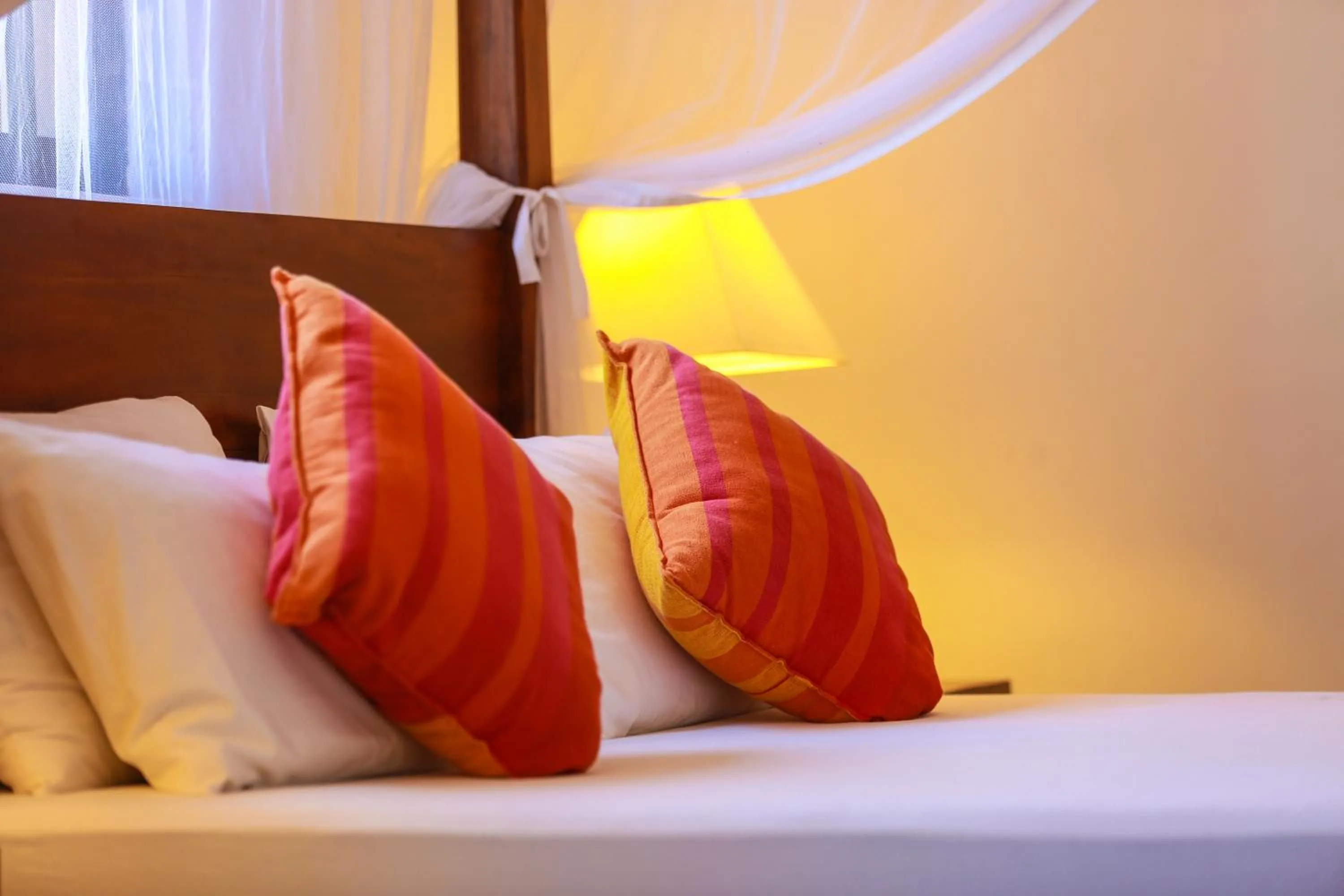 Bed in Ocean Cottage