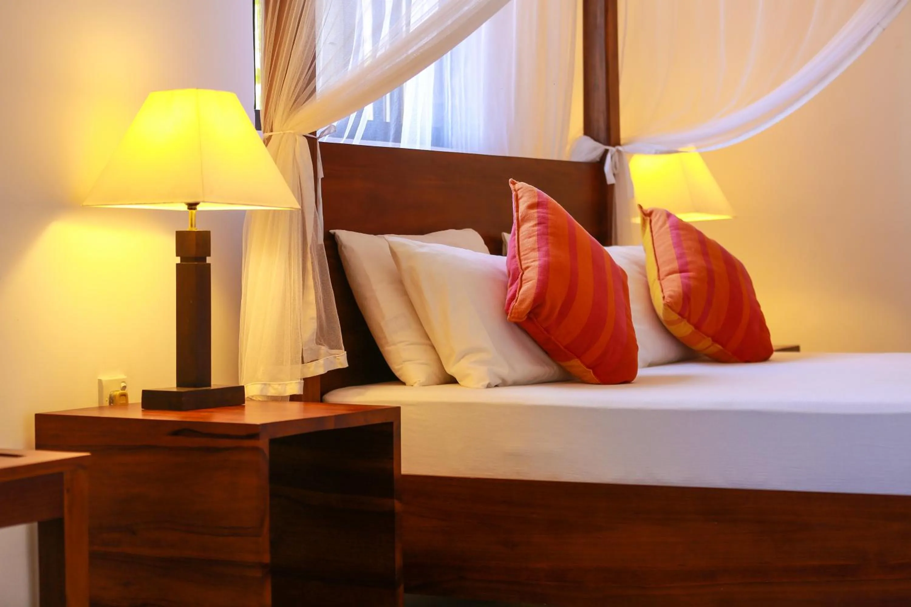 Bed in Ocean Cottage