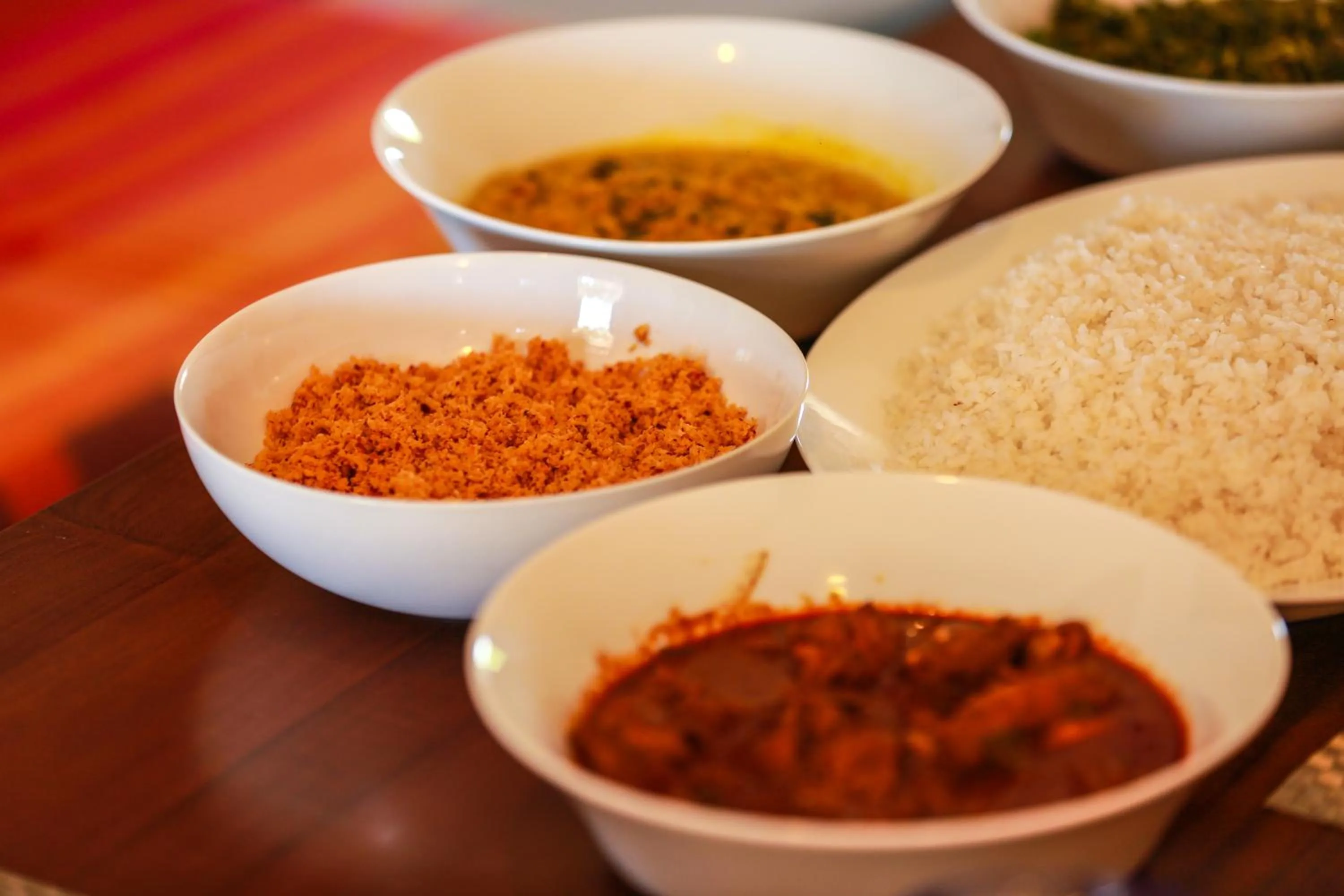 Food in Ocean Cottage