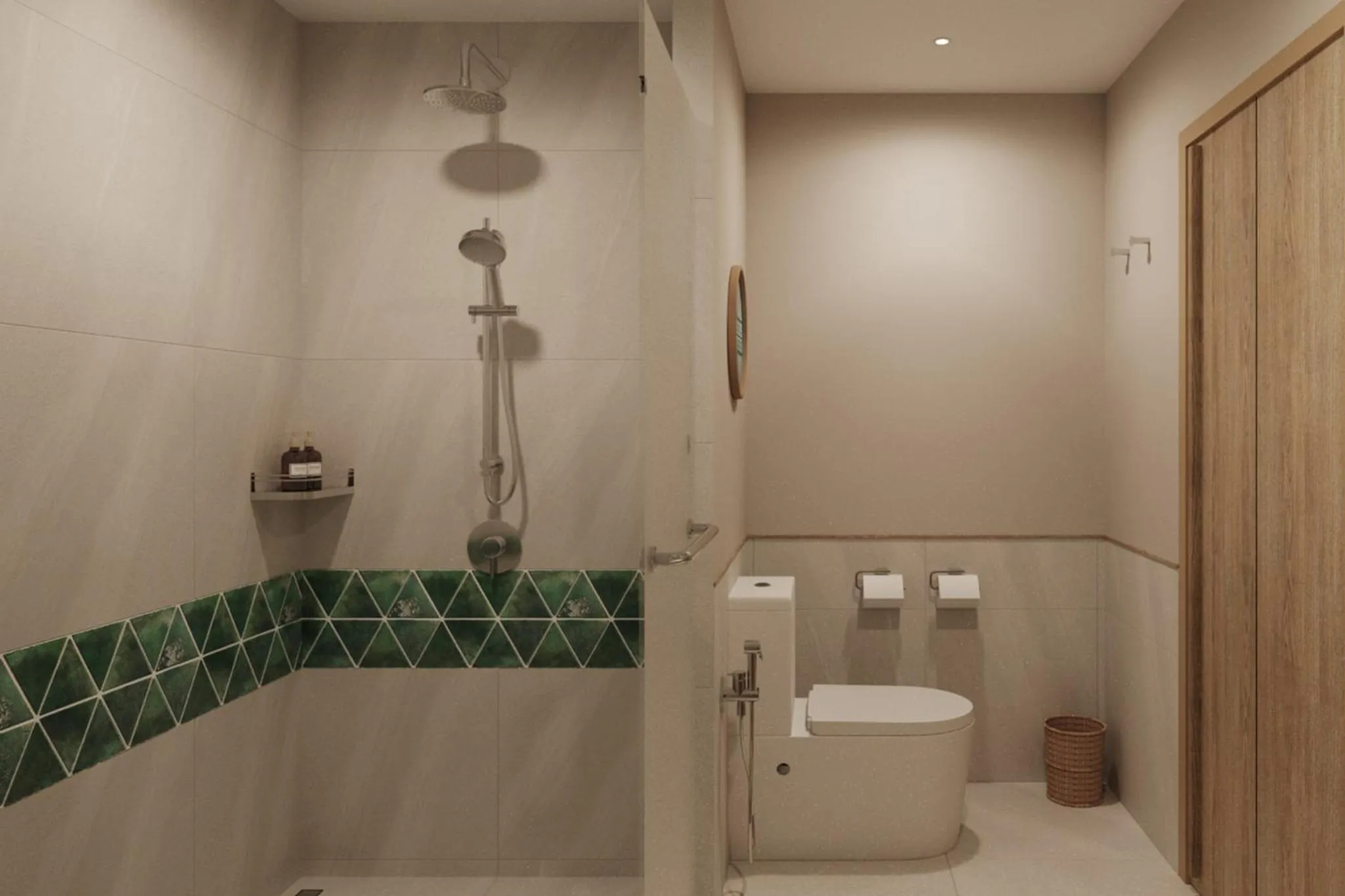 Shower in KC Grande Resort Koh Chang