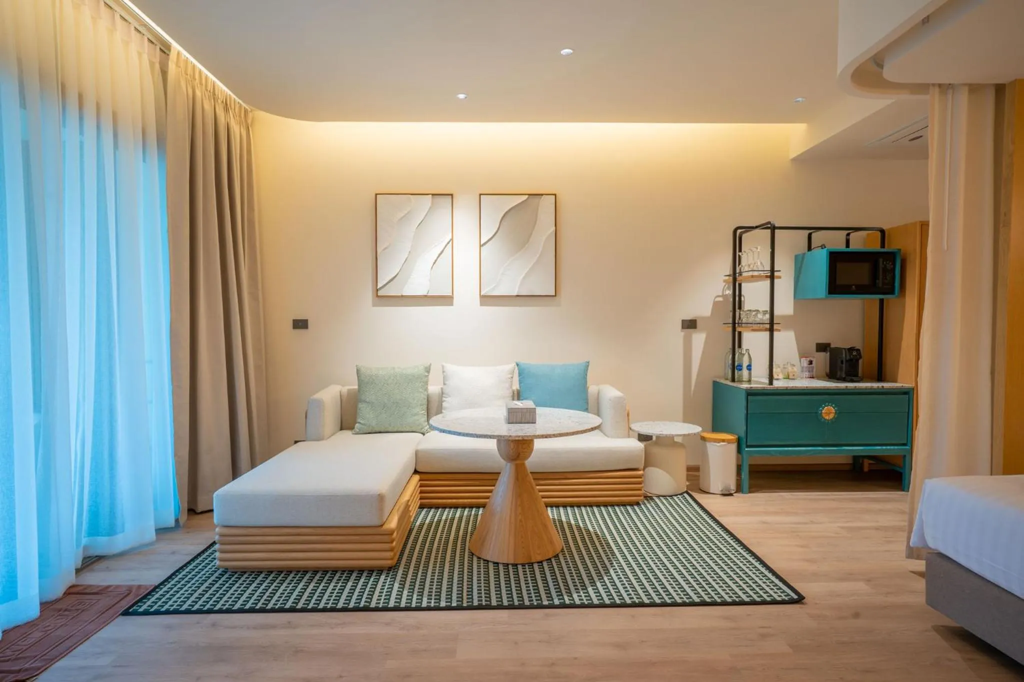 Living room, Bed in KC Grande Resort Koh Chang