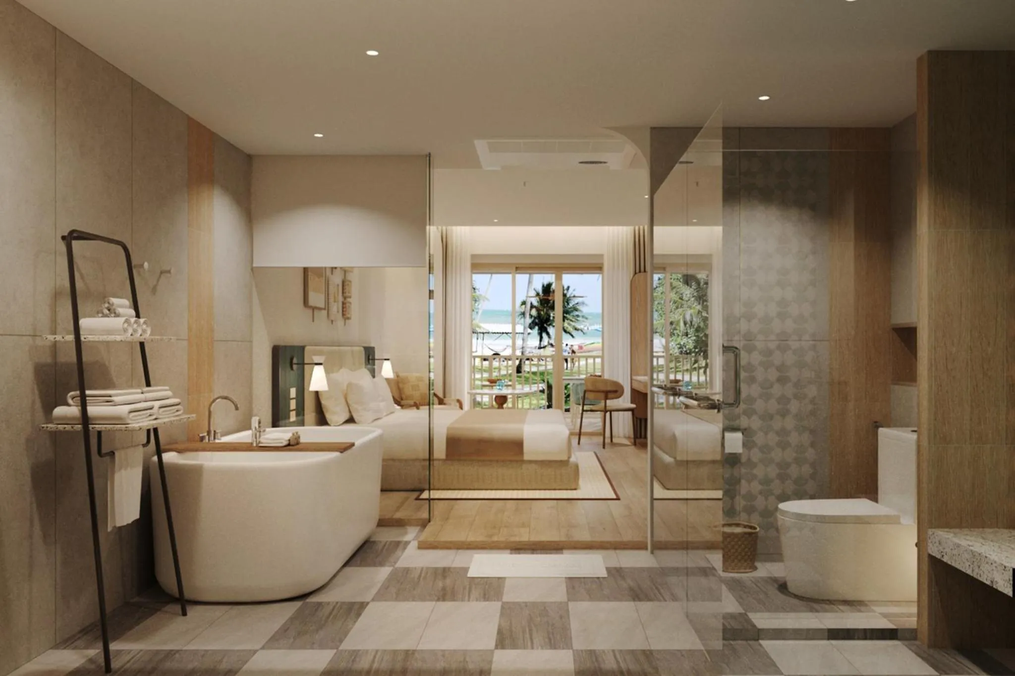 Toilet in KC Grande Resort Koh Chang