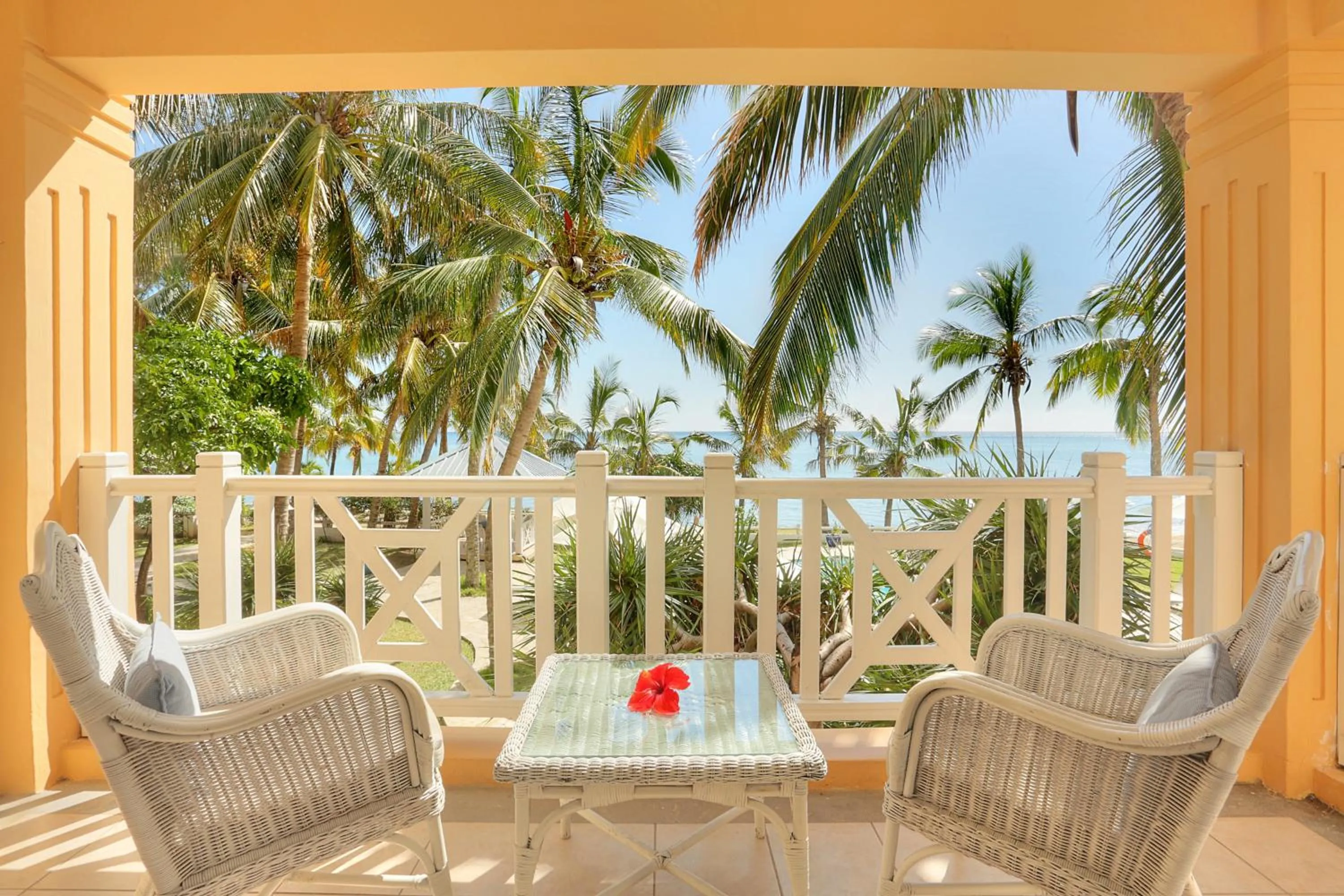 Balcony/Terrace in Cocotiers Hotel - Rodrigues
