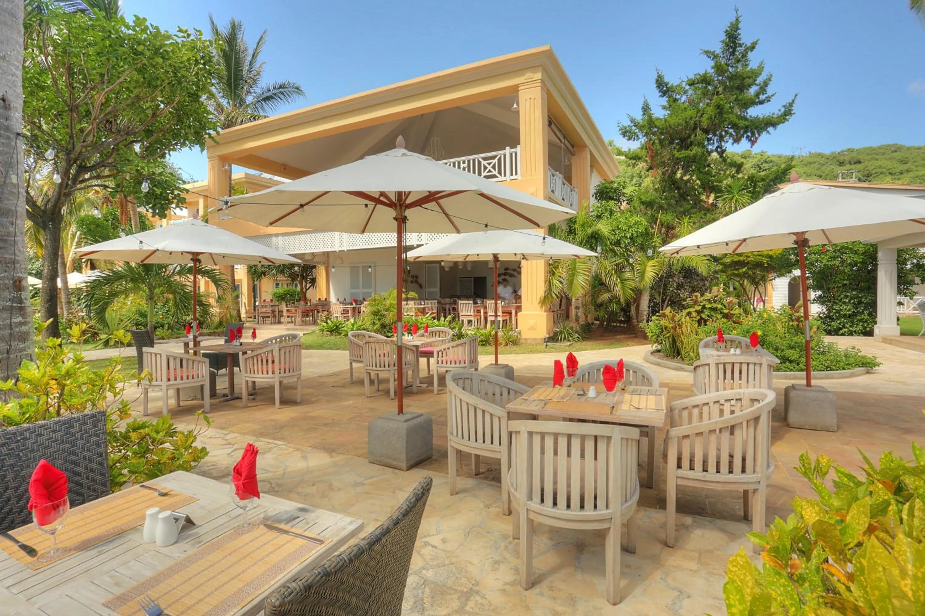 Restaurant/places to eat in Cocotiers Hotel - Rodrigues