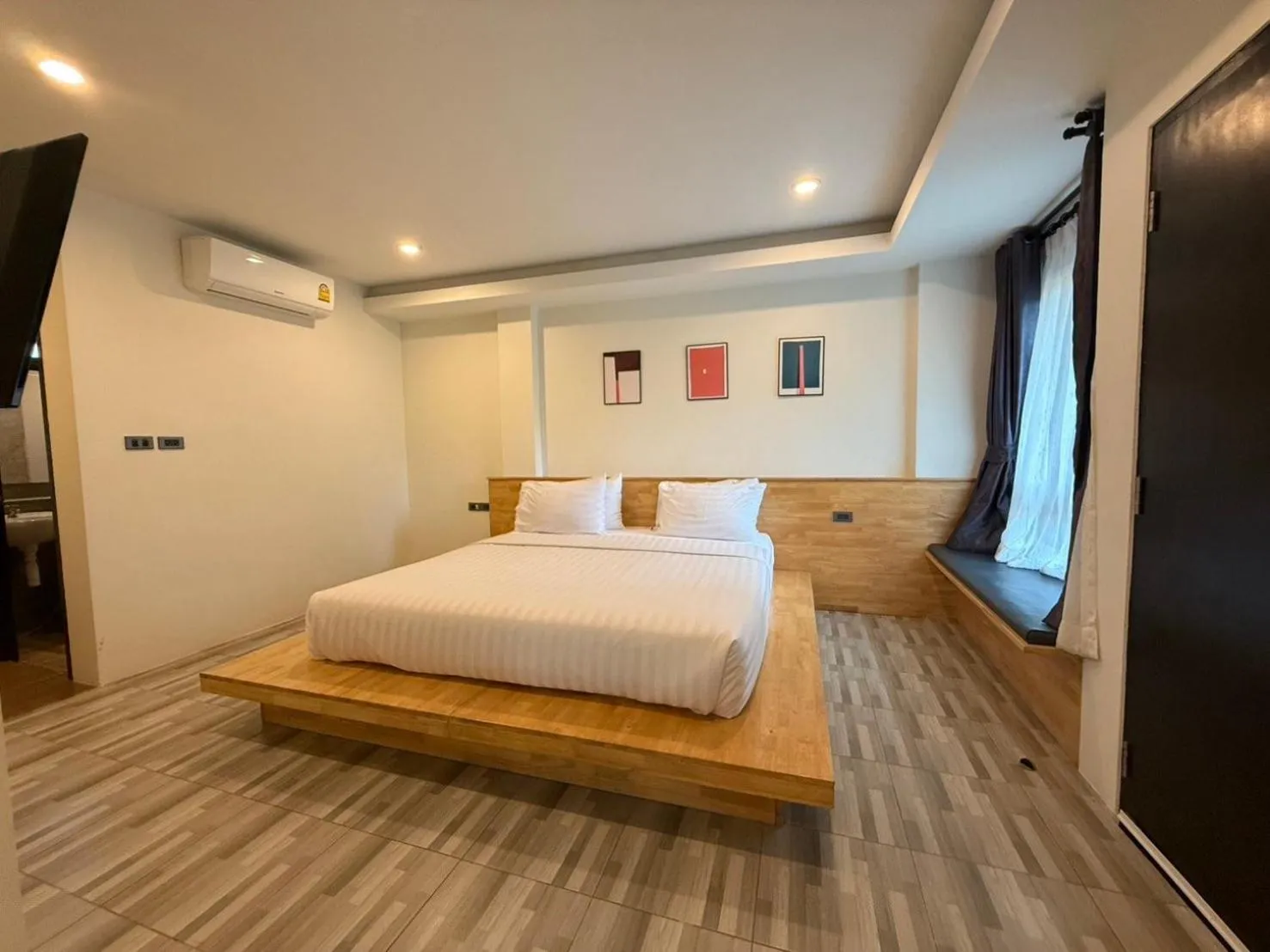 Bed in Sor Kor Sor Resort