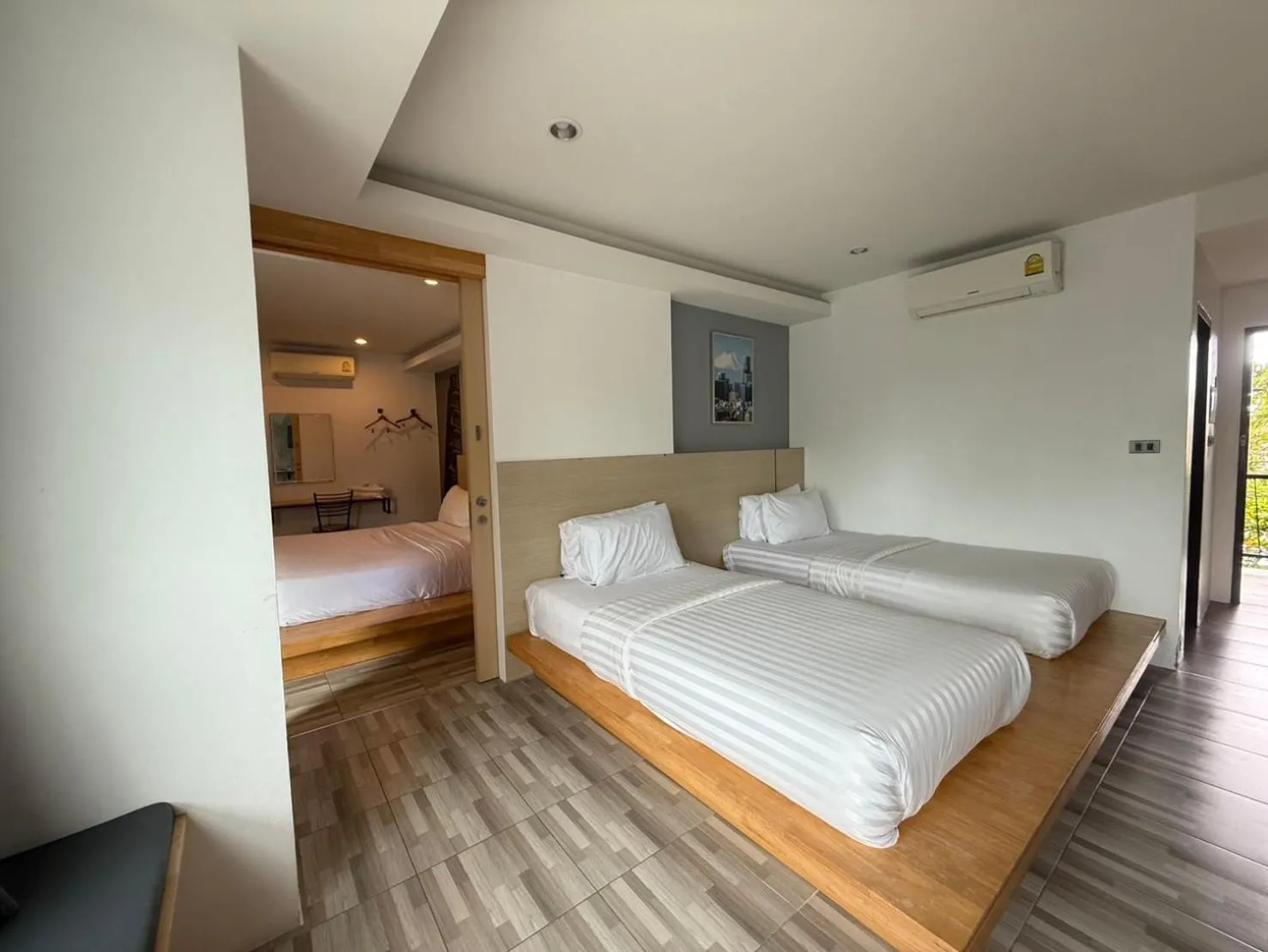 Bed in Sor Kor Sor Resort
