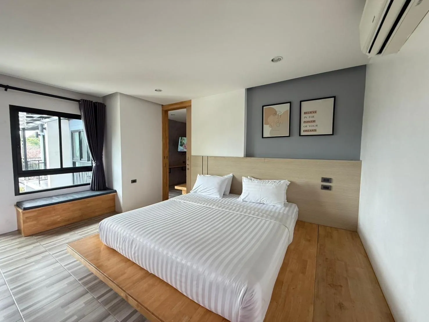 Bed in Sor Kor Sor Resort