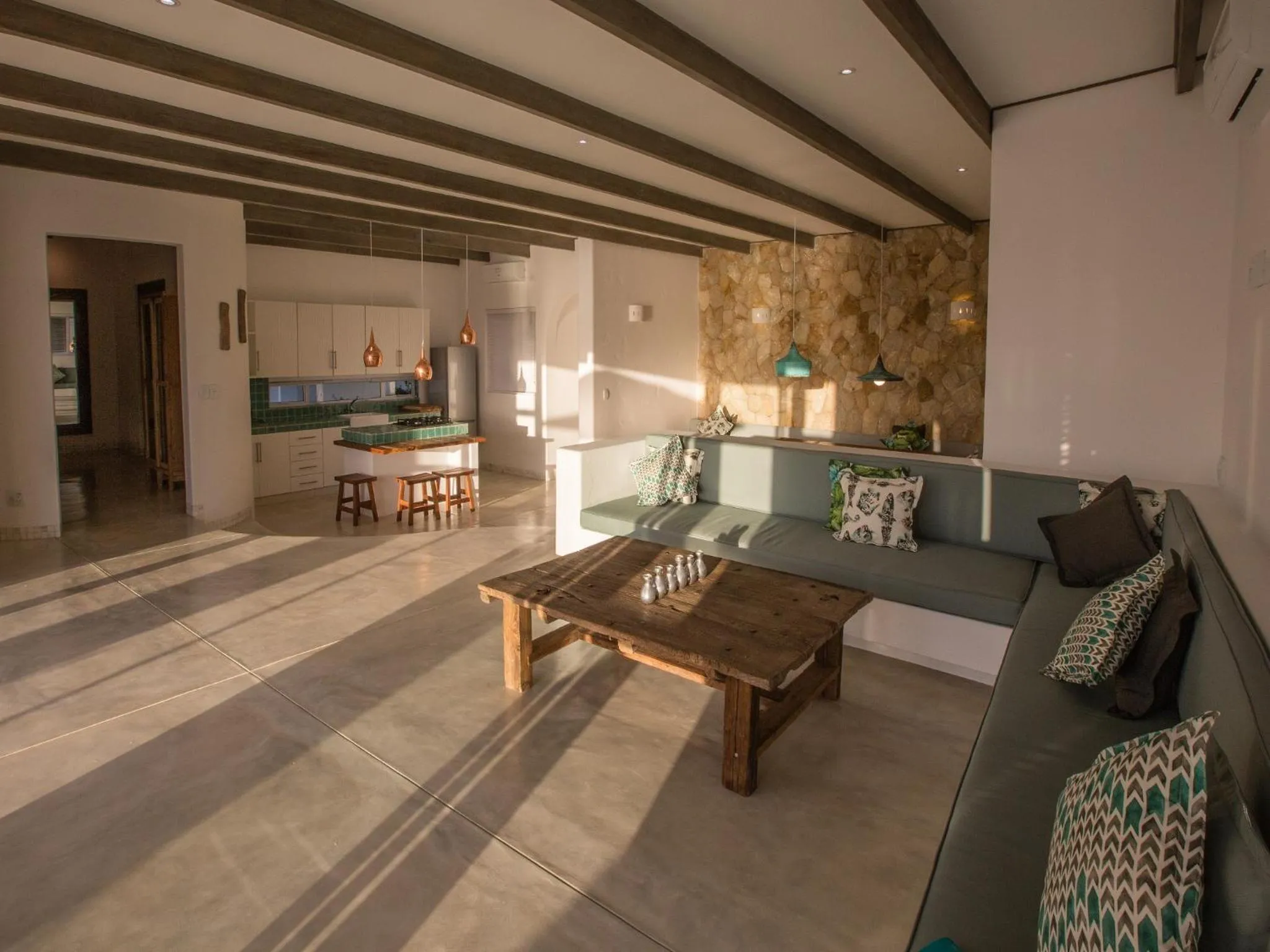 Living room in Beach House