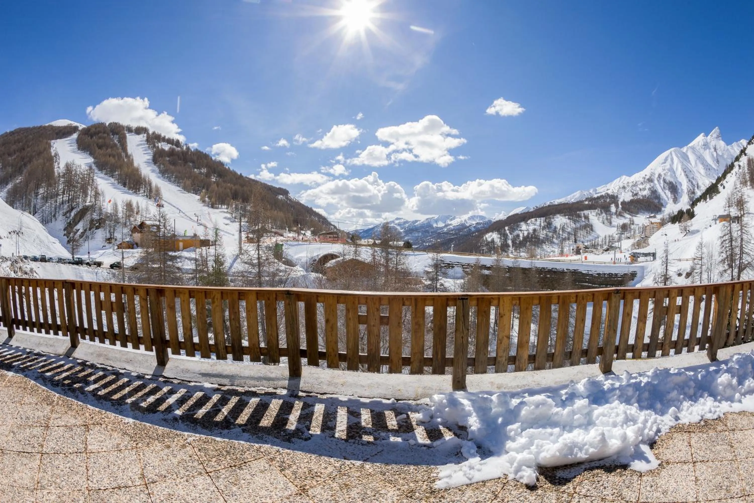 Balcony/Terrace in Le Sestriere