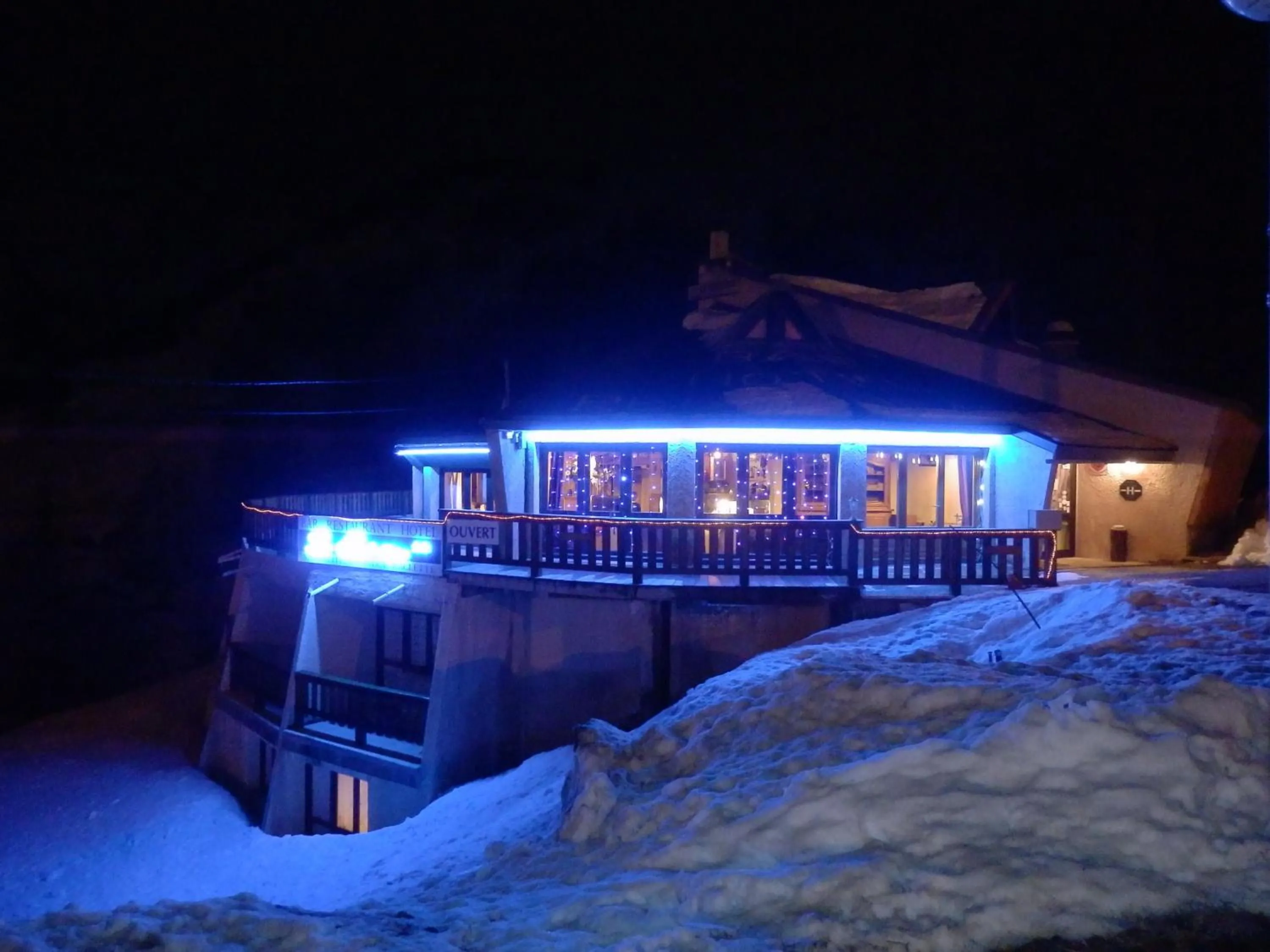 Night in Le Sestriere