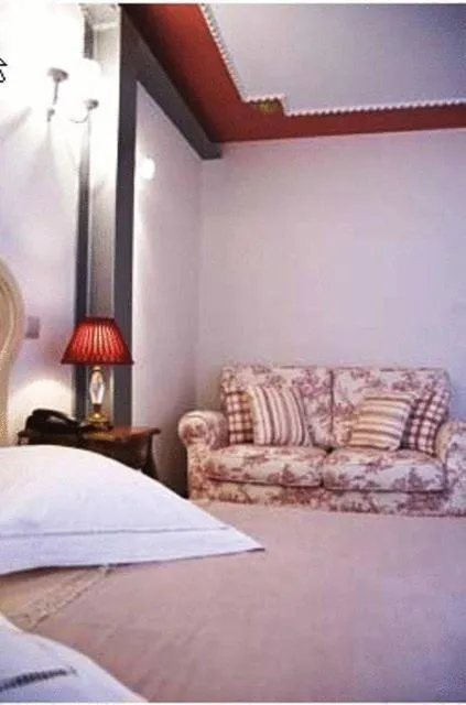 Bed in Arhontiko Pepos