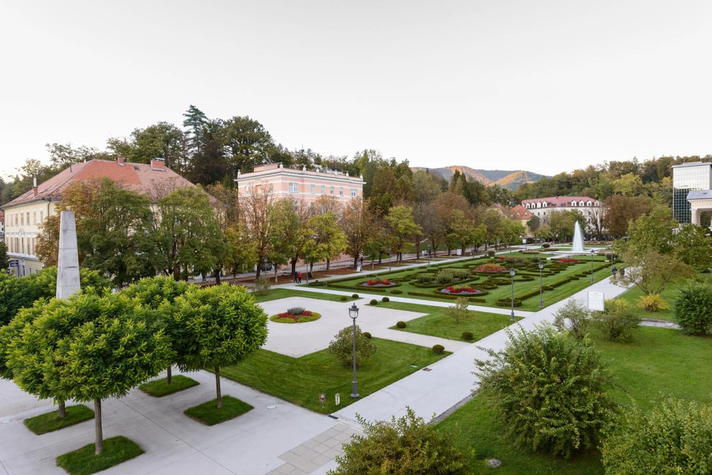 Natural landscape in Hotel Zagreb - Health & Beauty
