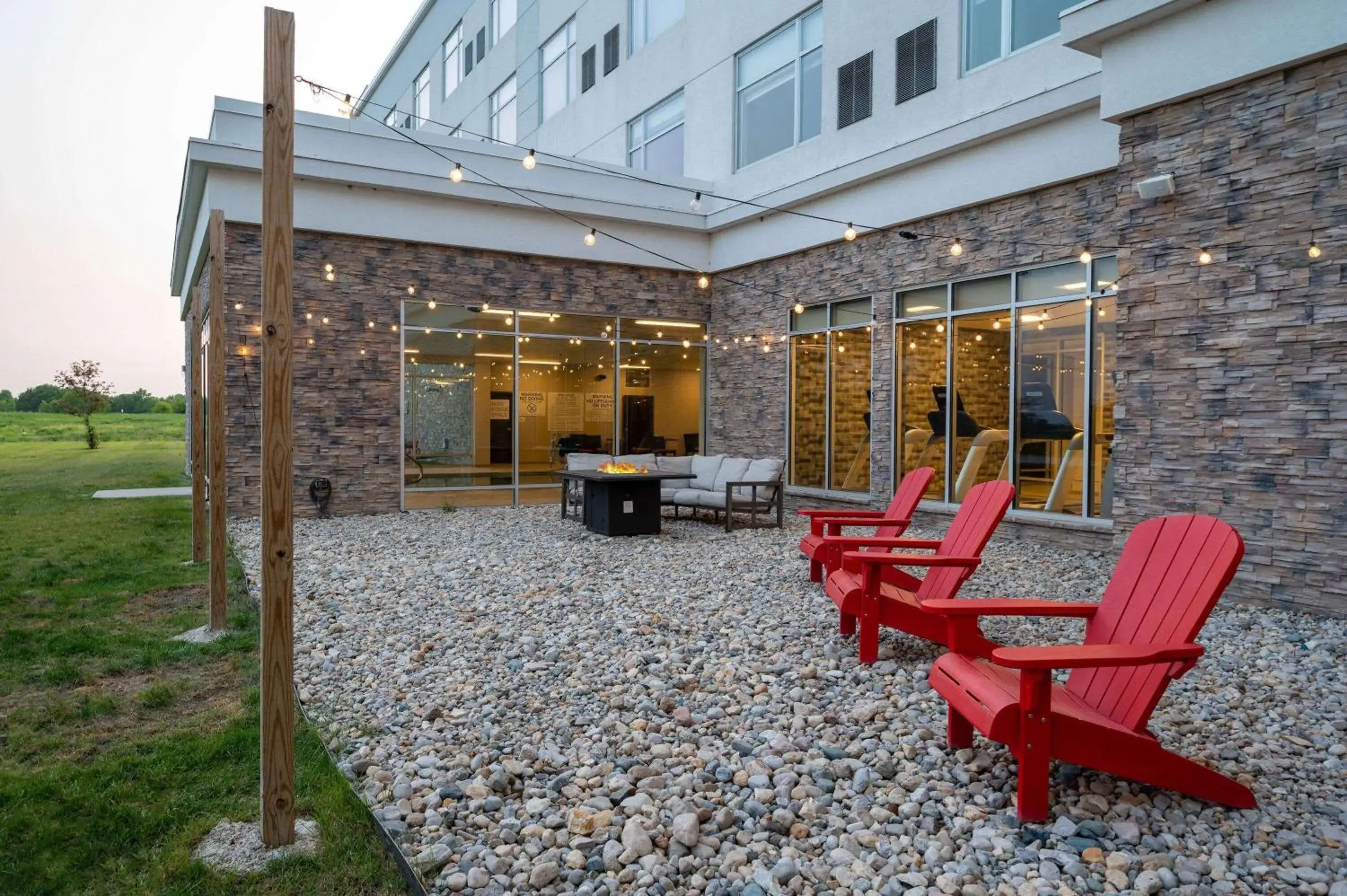 Inner courtyard view in Wyndham Westfield Inner courtyard view in Wyndham Westfield