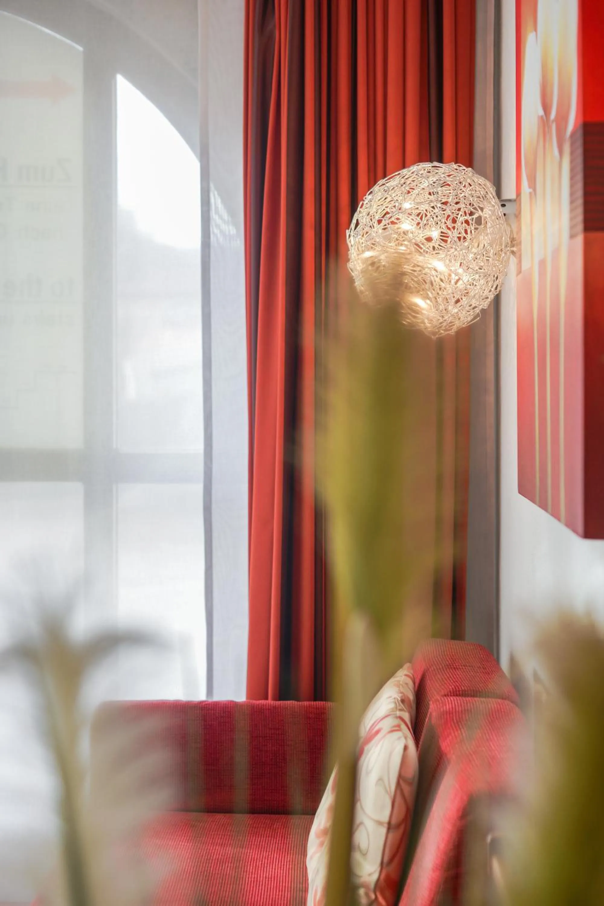 Seating area in Hotel Garni in der Breite