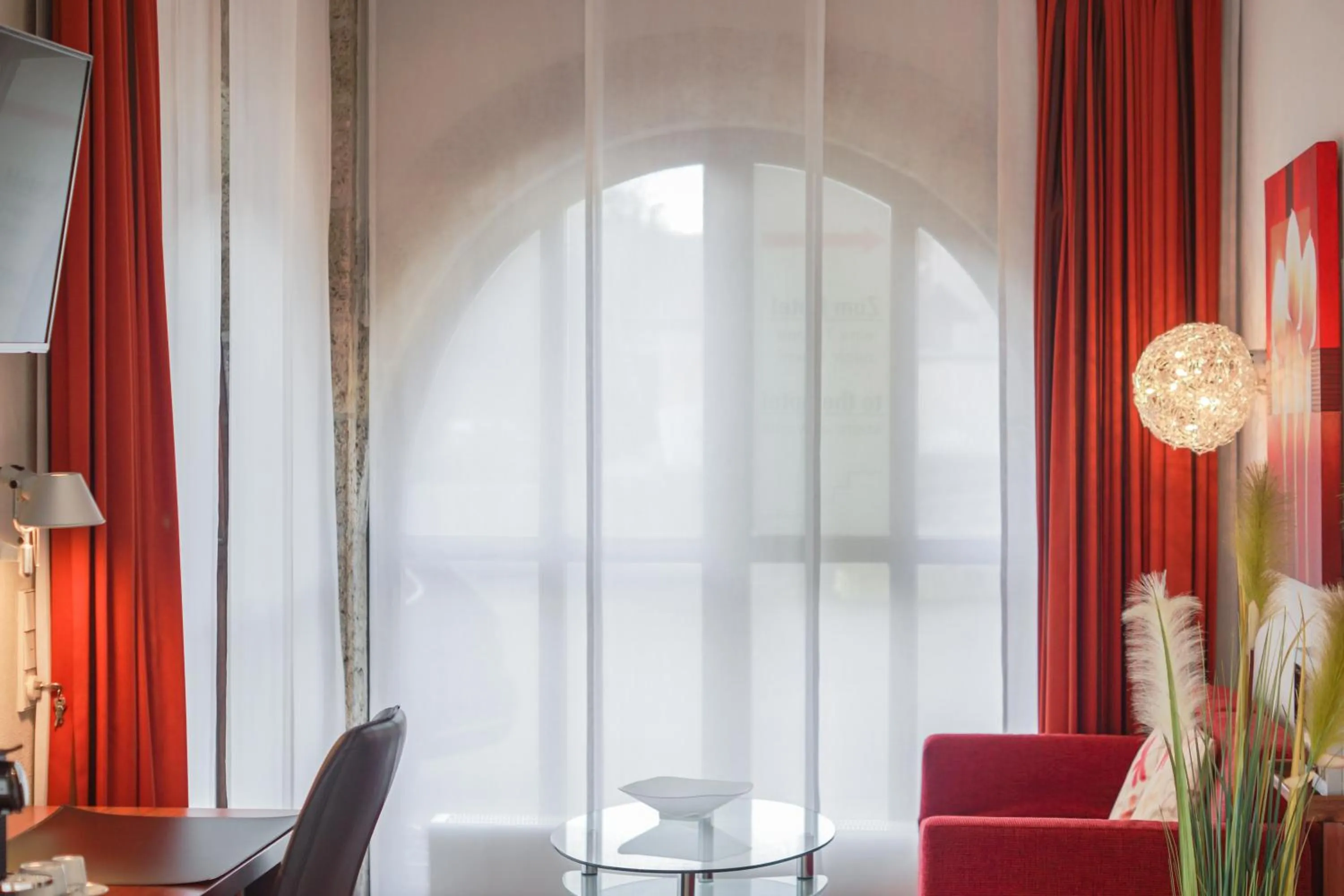 Seating area in Hotel Garni in der Breite