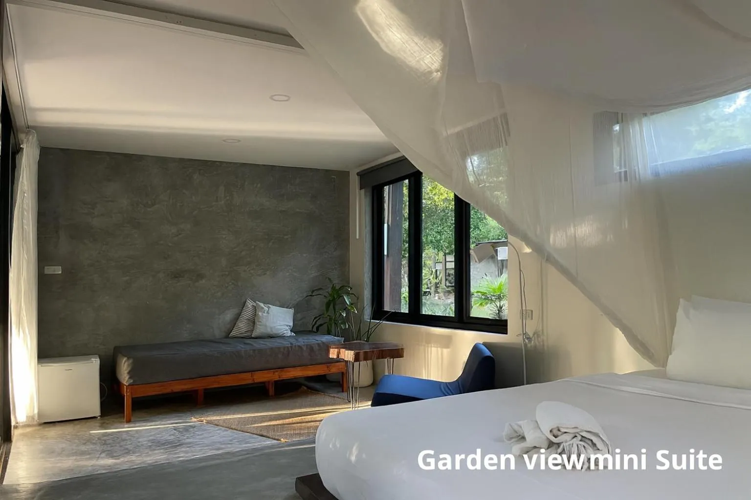 Seating area, Bed in Costa Lanta - Adult Only