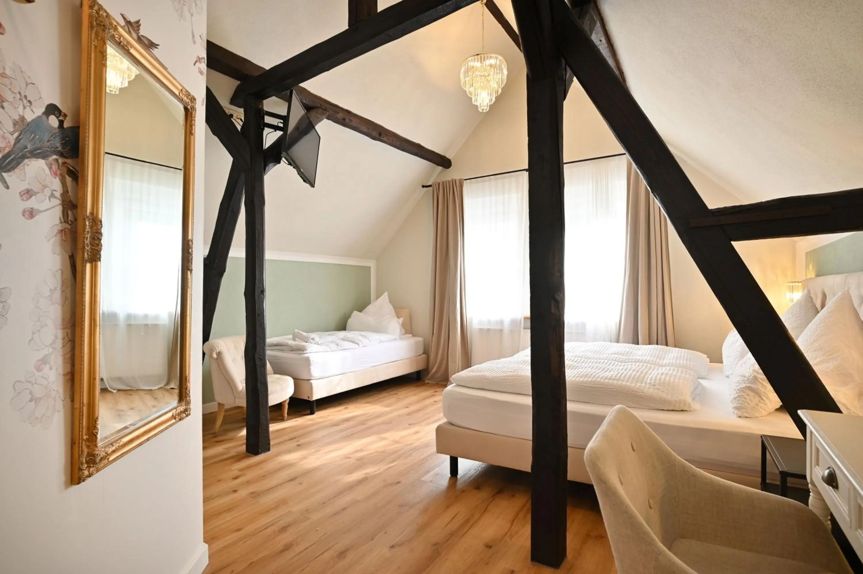 Photo of the whole room, Bed in Hotel Zehnthof