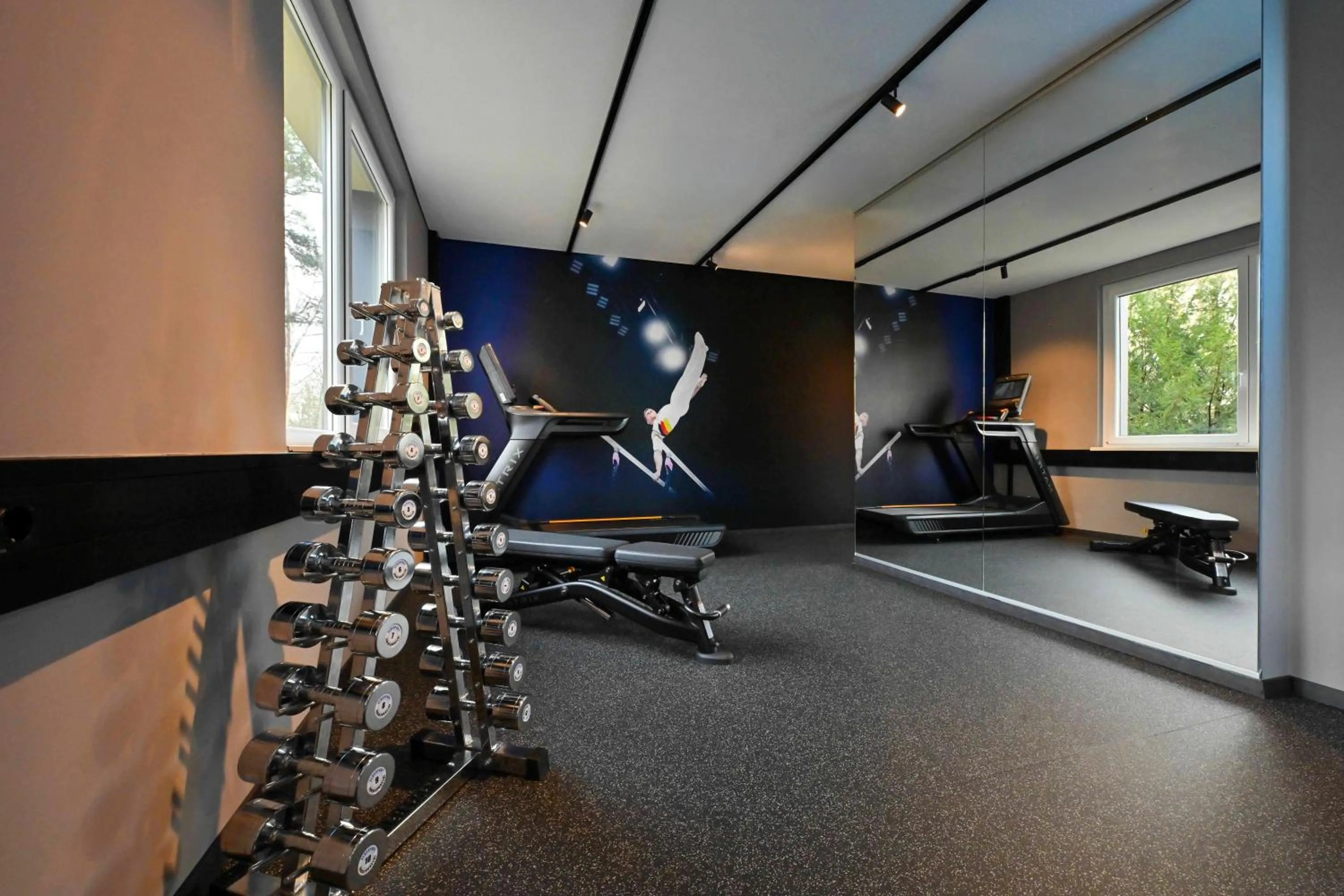 Fitness centre/facilities in Lindner Hotel Frankfurt Sportpark, part of JdV by Hyatt