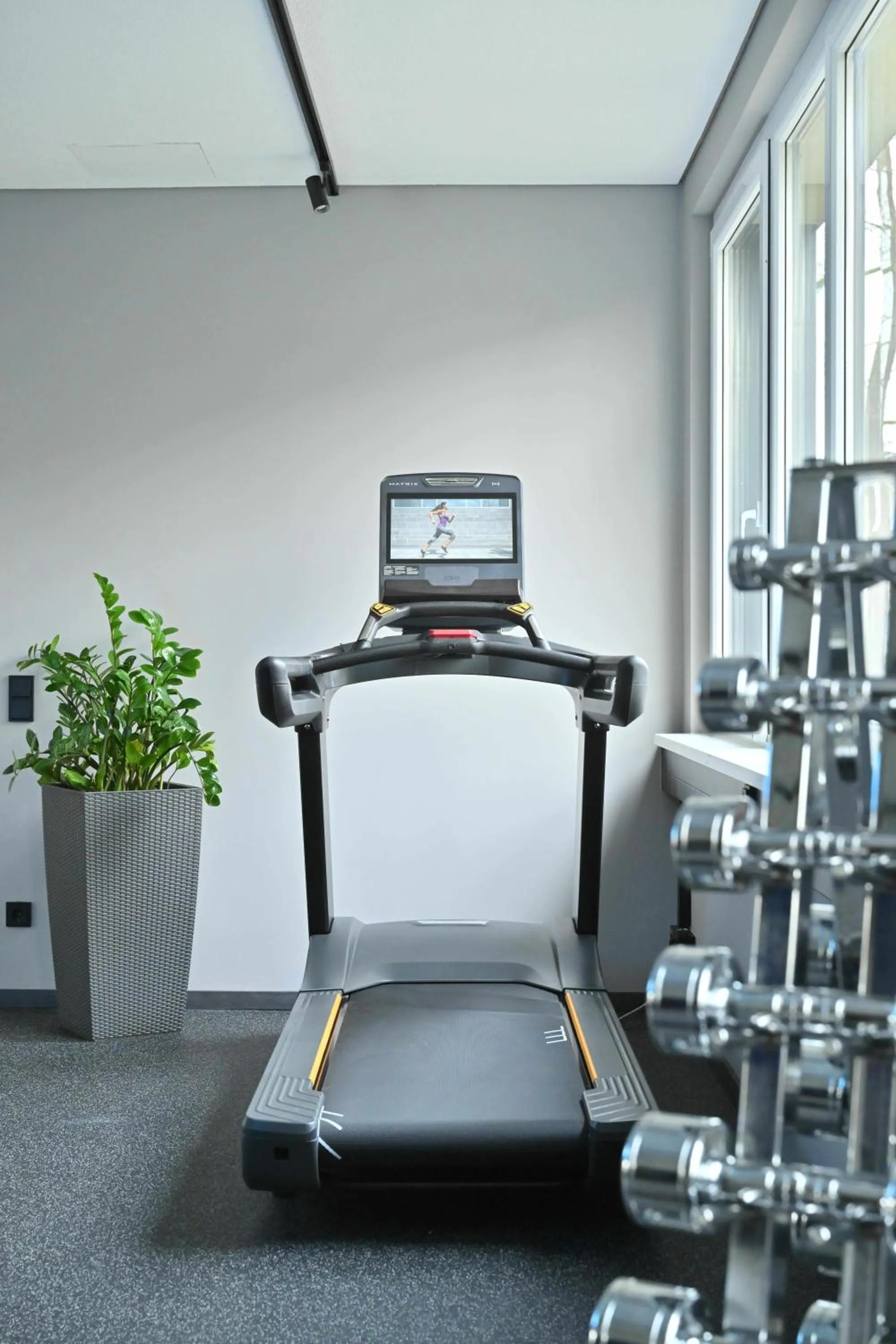 Fitness centre/facilities in Lindner Hotel Frankfurt Sportpark, part of JdV by Hyatt