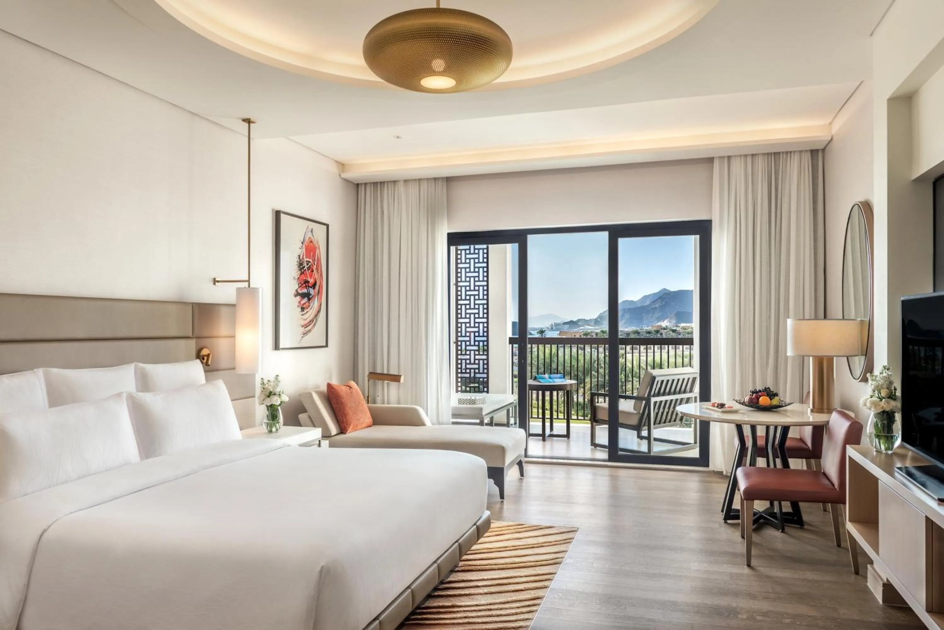 Photo of the whole room, Bed in InterContinental Fujairah Resort by IHG