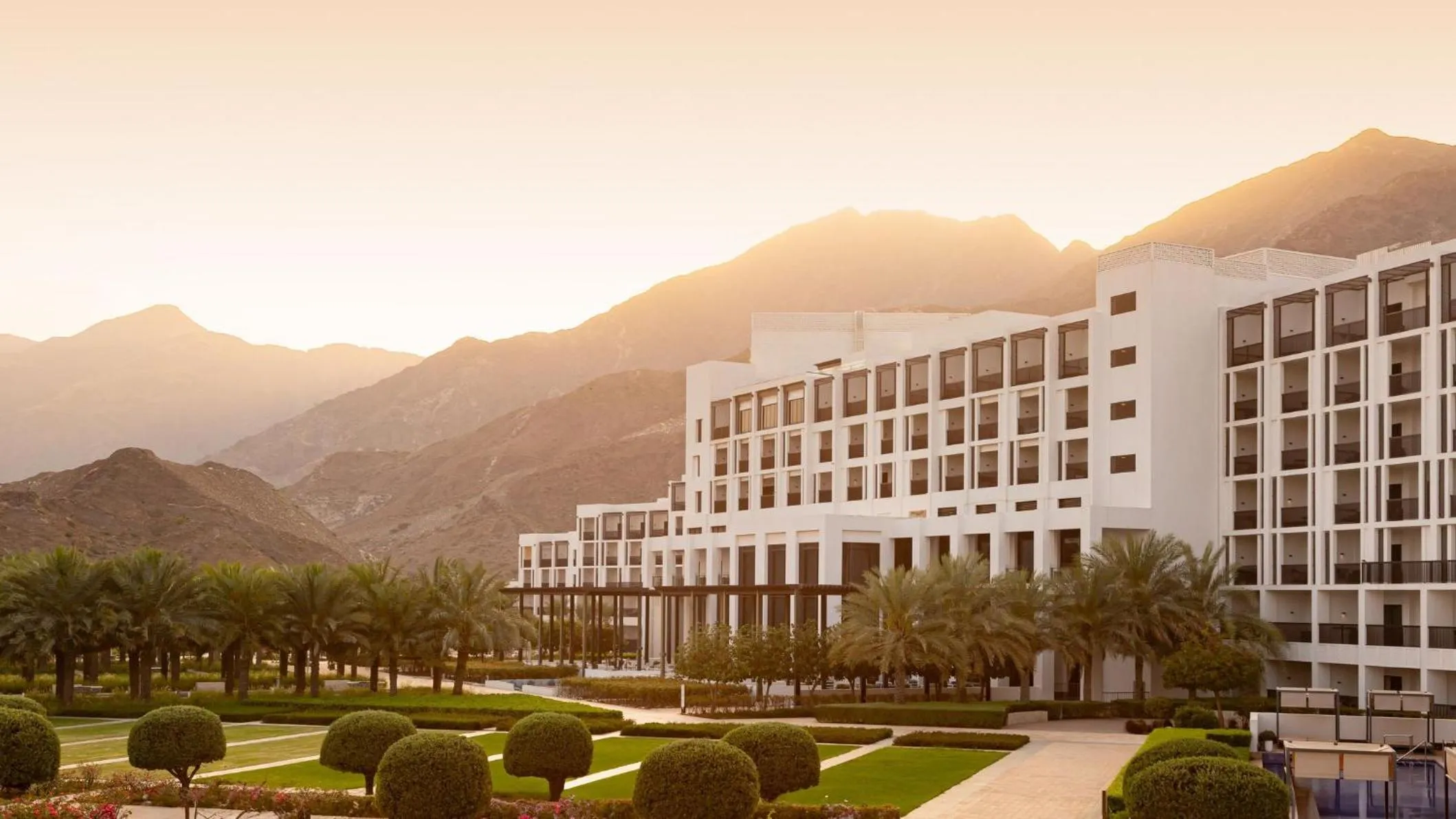 Property building in InterContinental Fujairah Resort by IHG