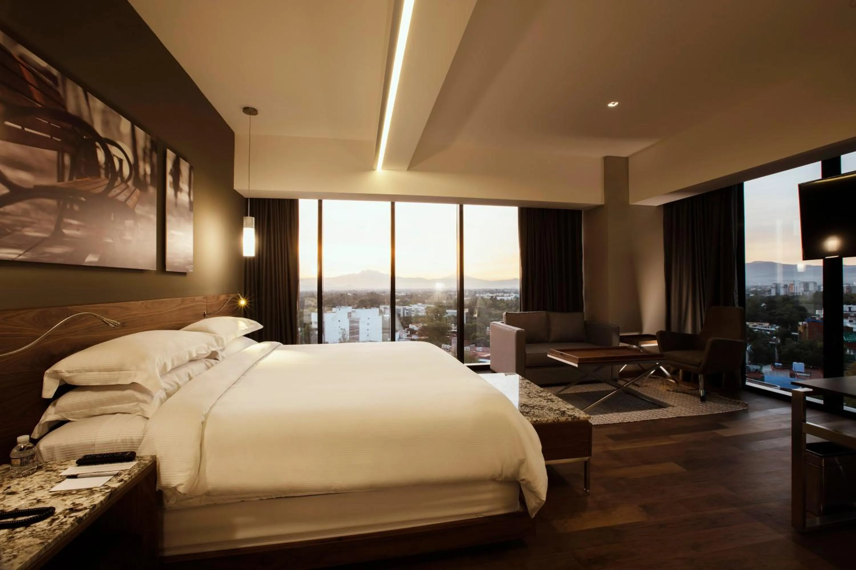City view, Bed in Krystal Grand Suites Insurgentes
