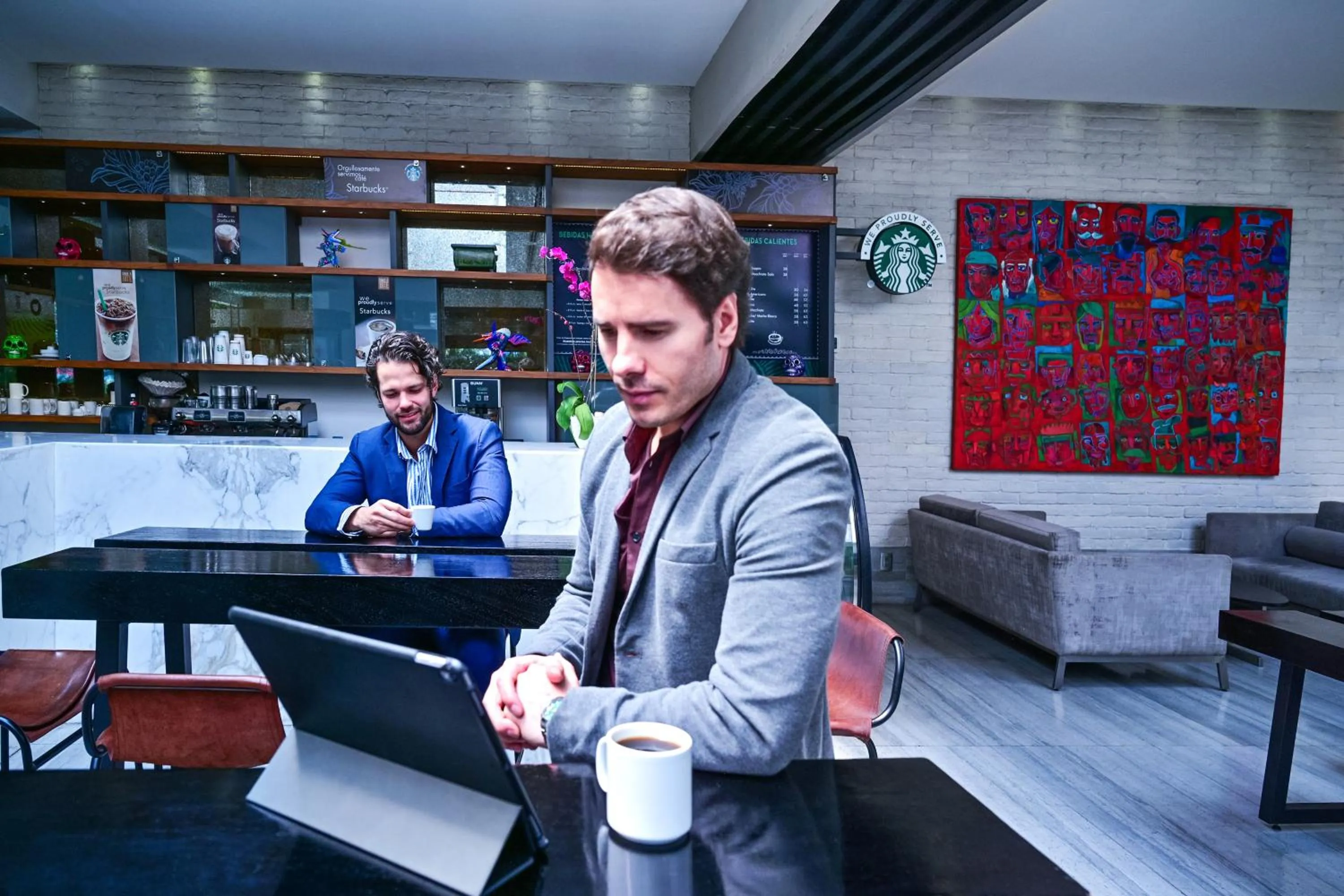 Seating area in Krystal Grand Suites Insurgentes