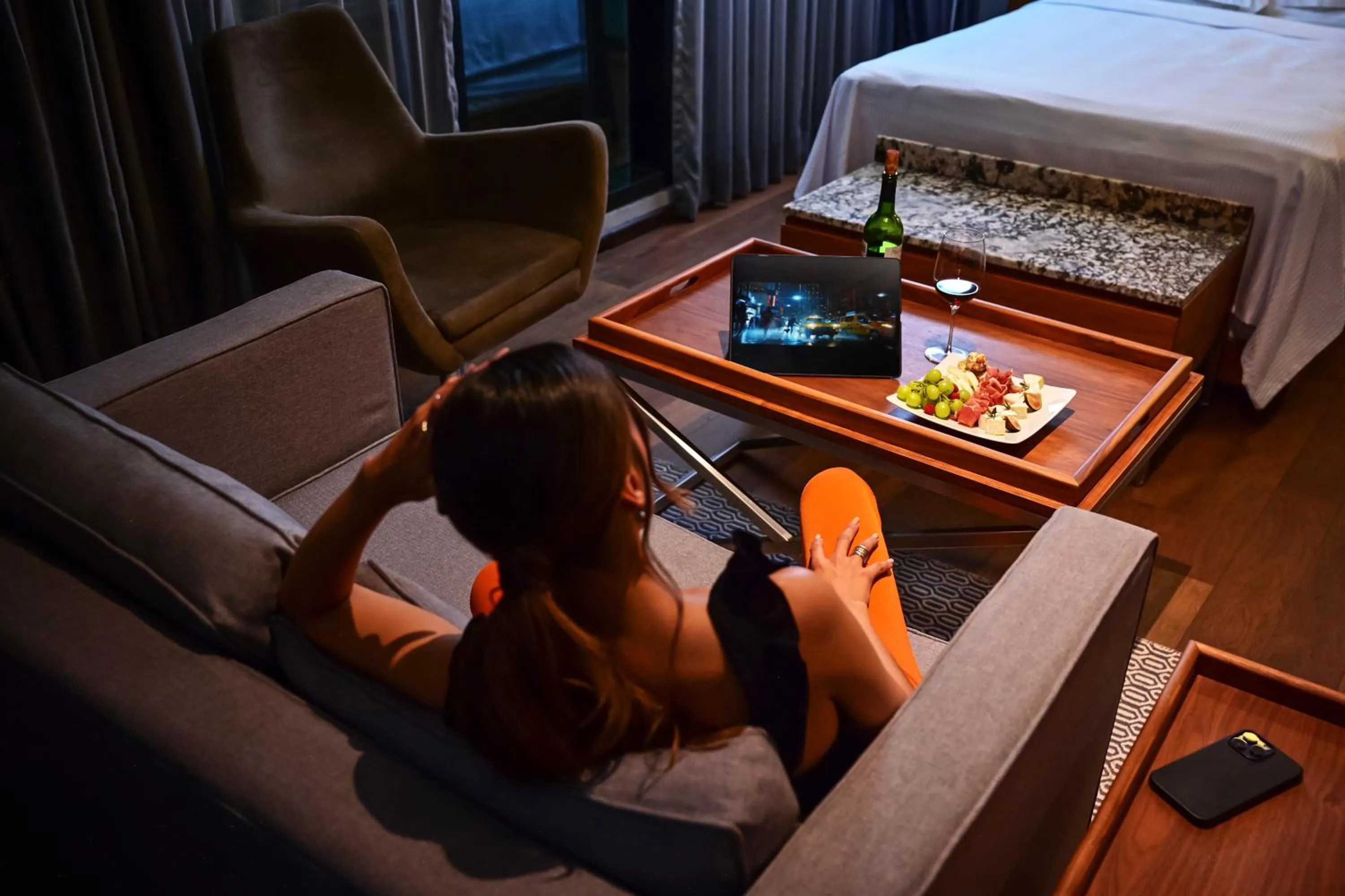 Seating area in Krystal Grand Suites Insurgentes