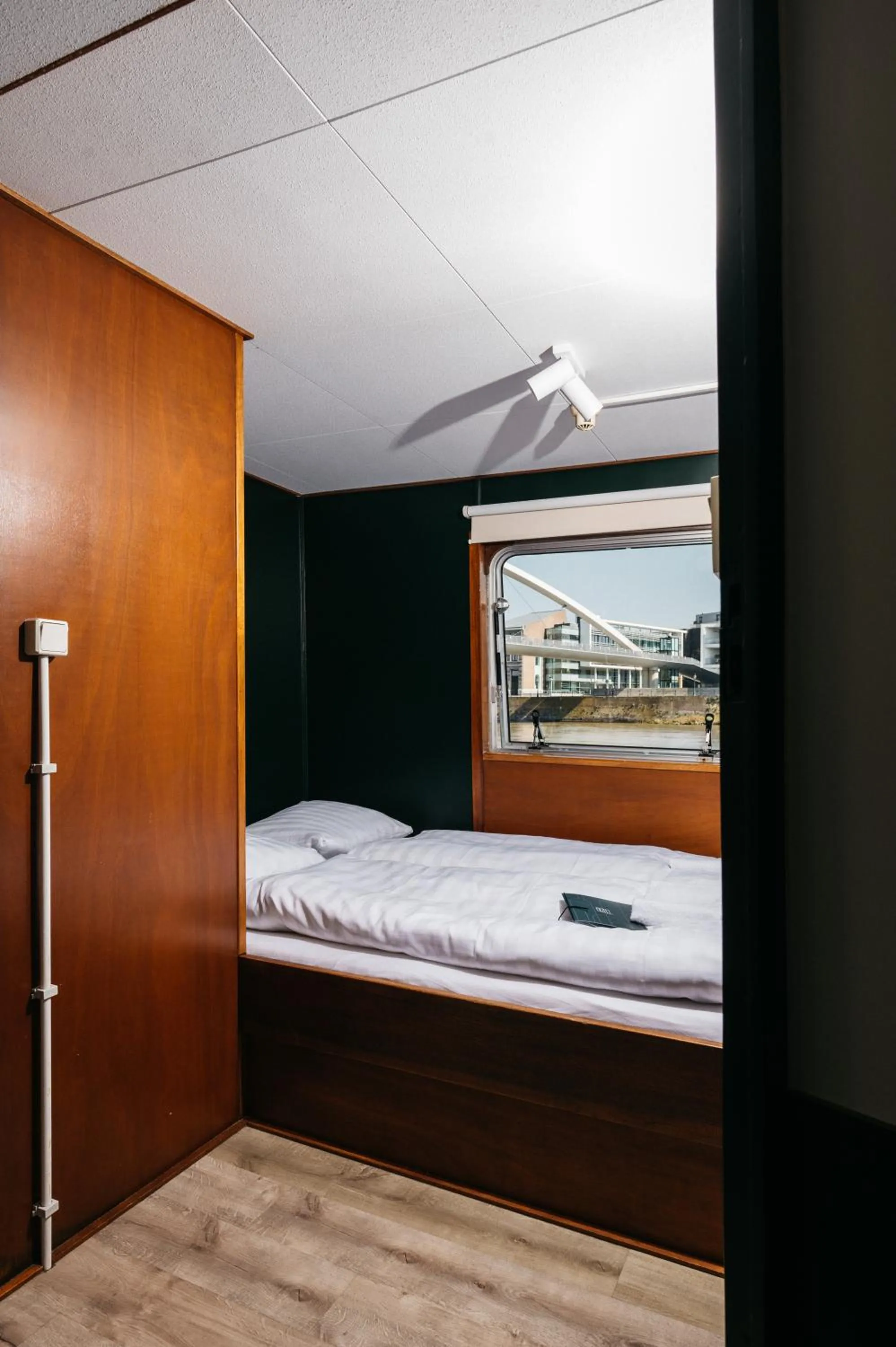 Bed in Botel Maastricht