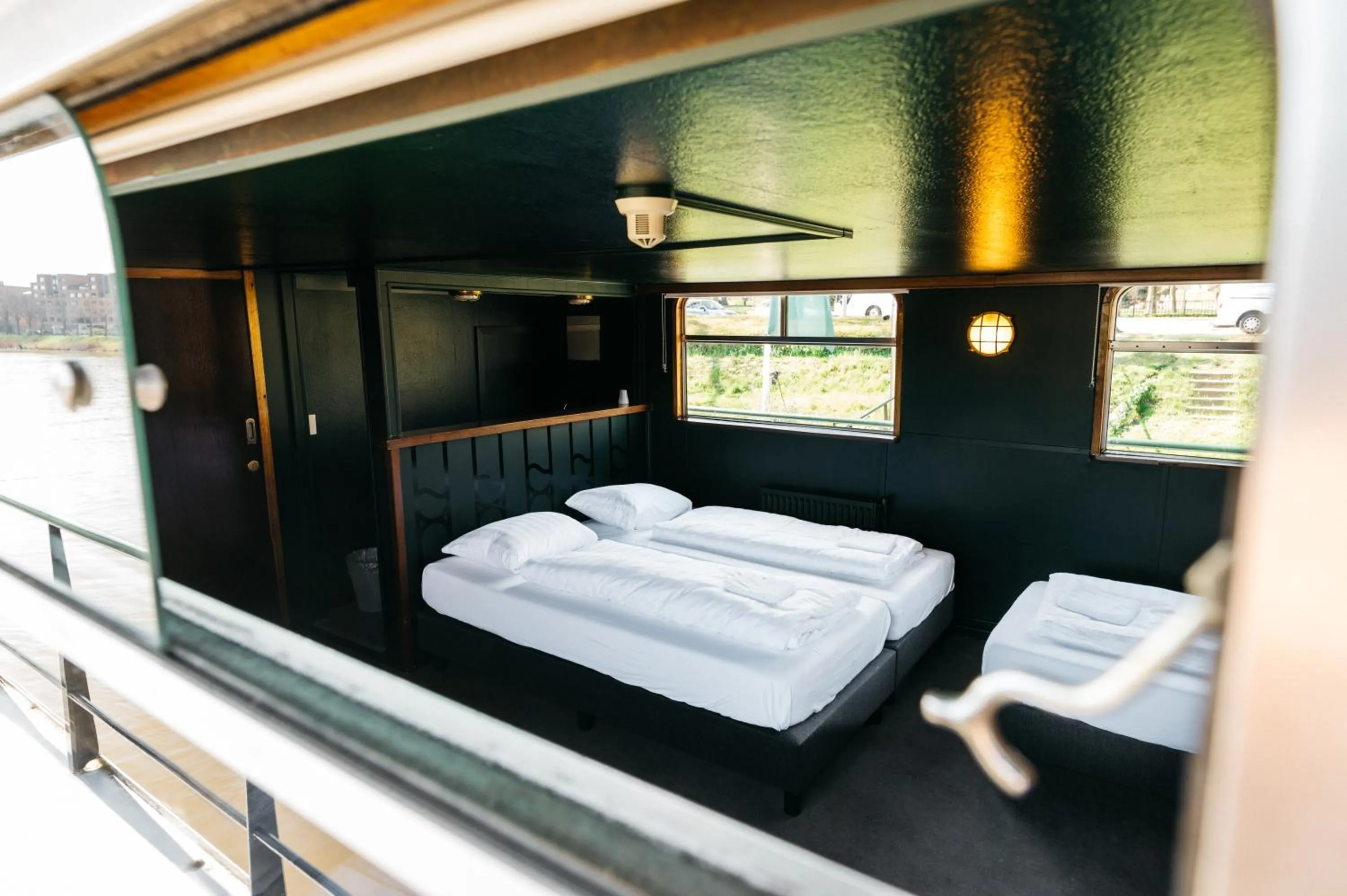 Bed in Botel Maastricht