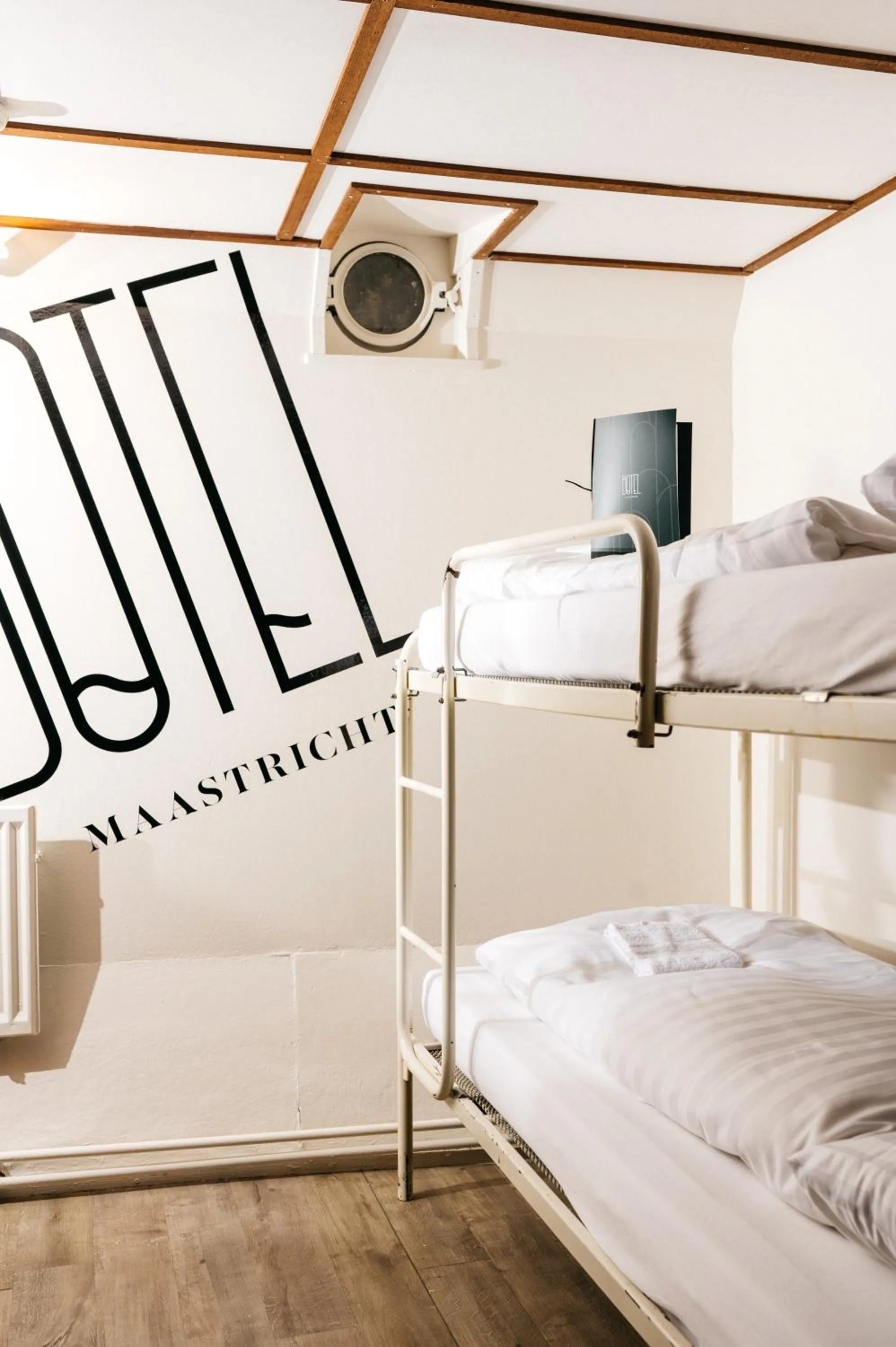 Bed in Botel Maastricht