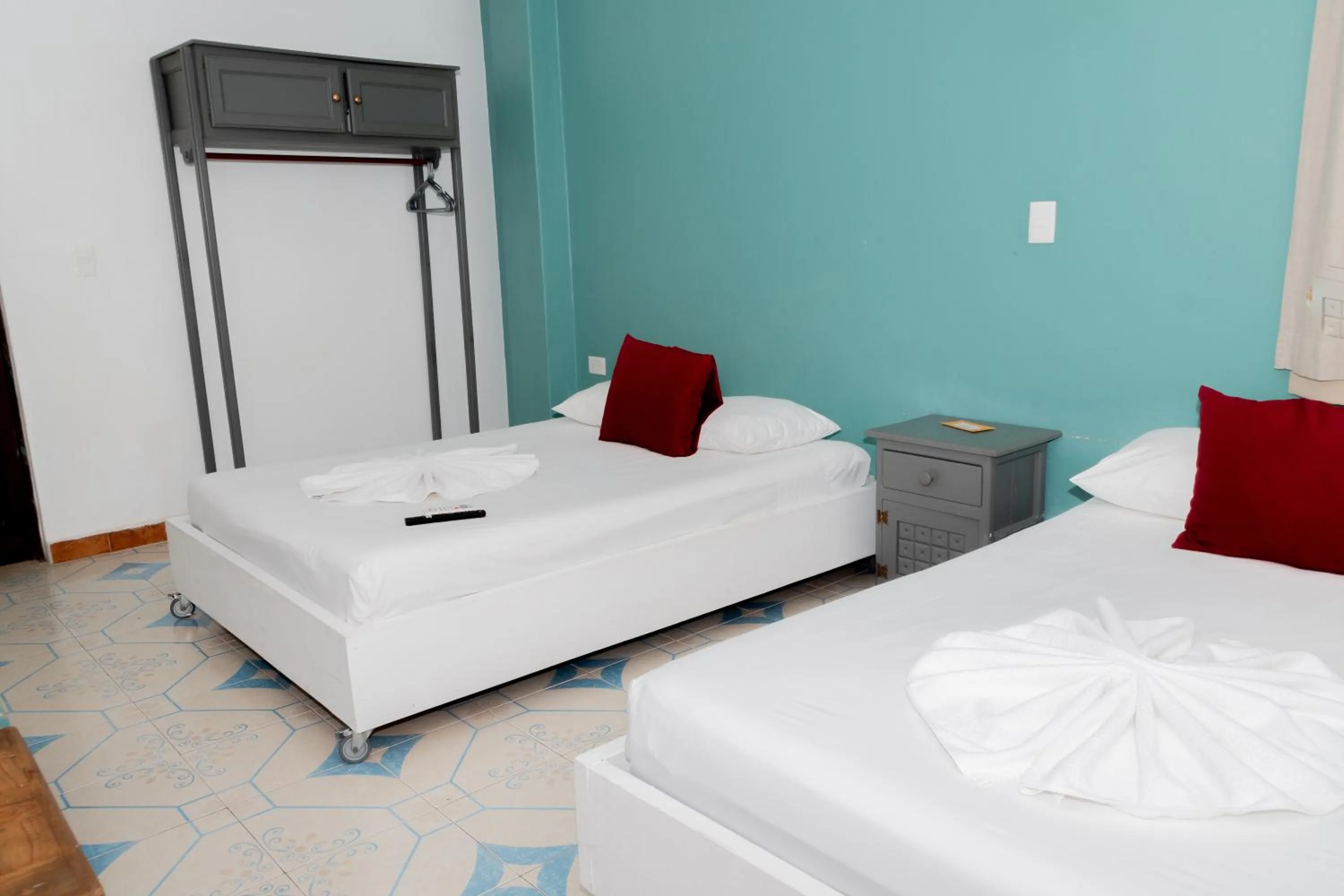 Bedroom, Bed in Casa Colonial Tulum