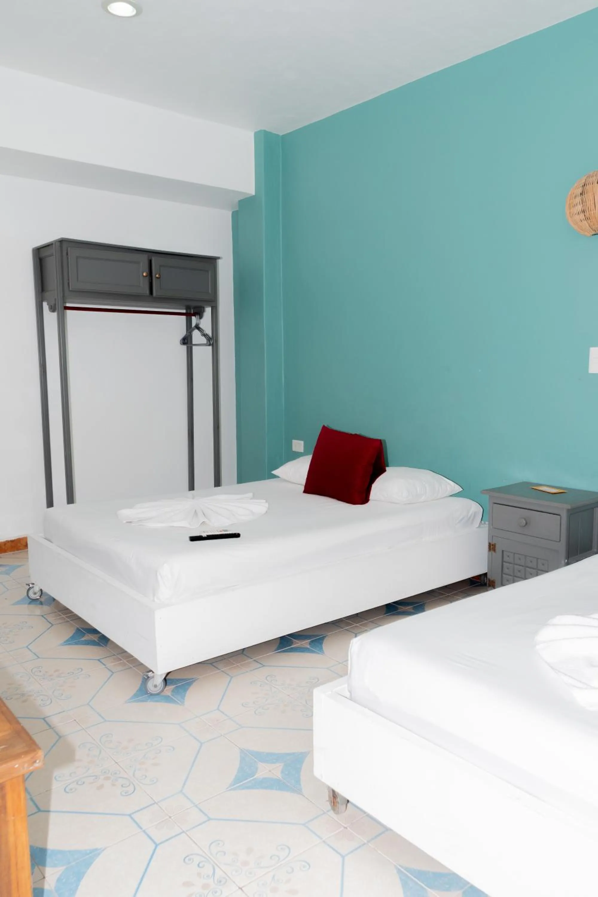 Bedroom, Bed in Casa Colonial Tulum