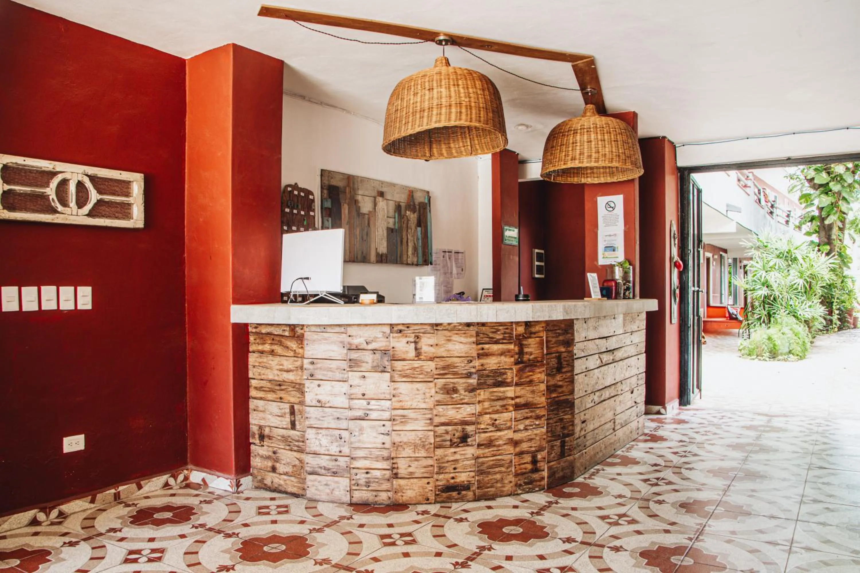 Lobby or reception in Casa Colonial Tulum
