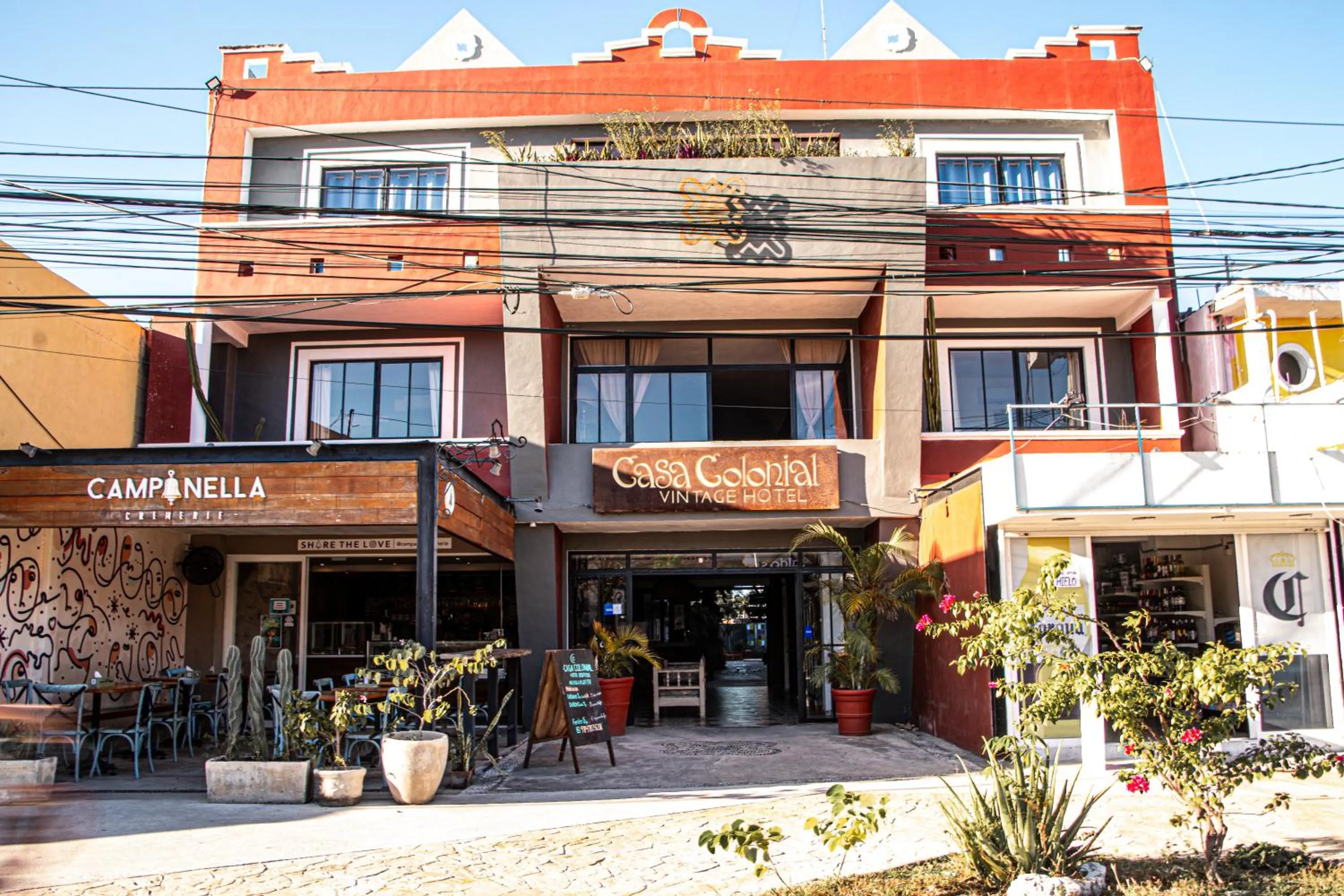 Property building in Casa Colonial Tulum