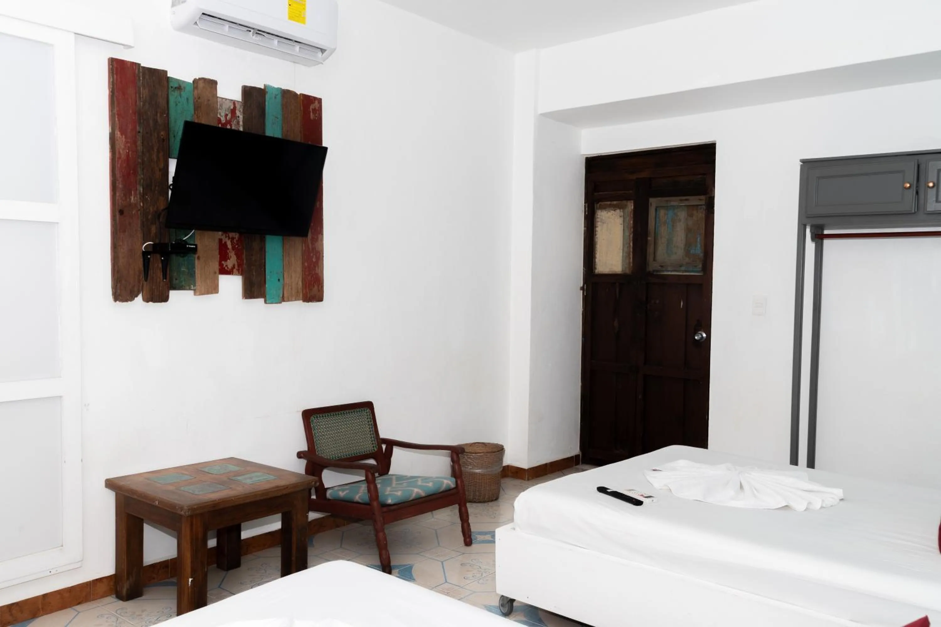 Bedroom, Bed in Casa Colonial Tulum