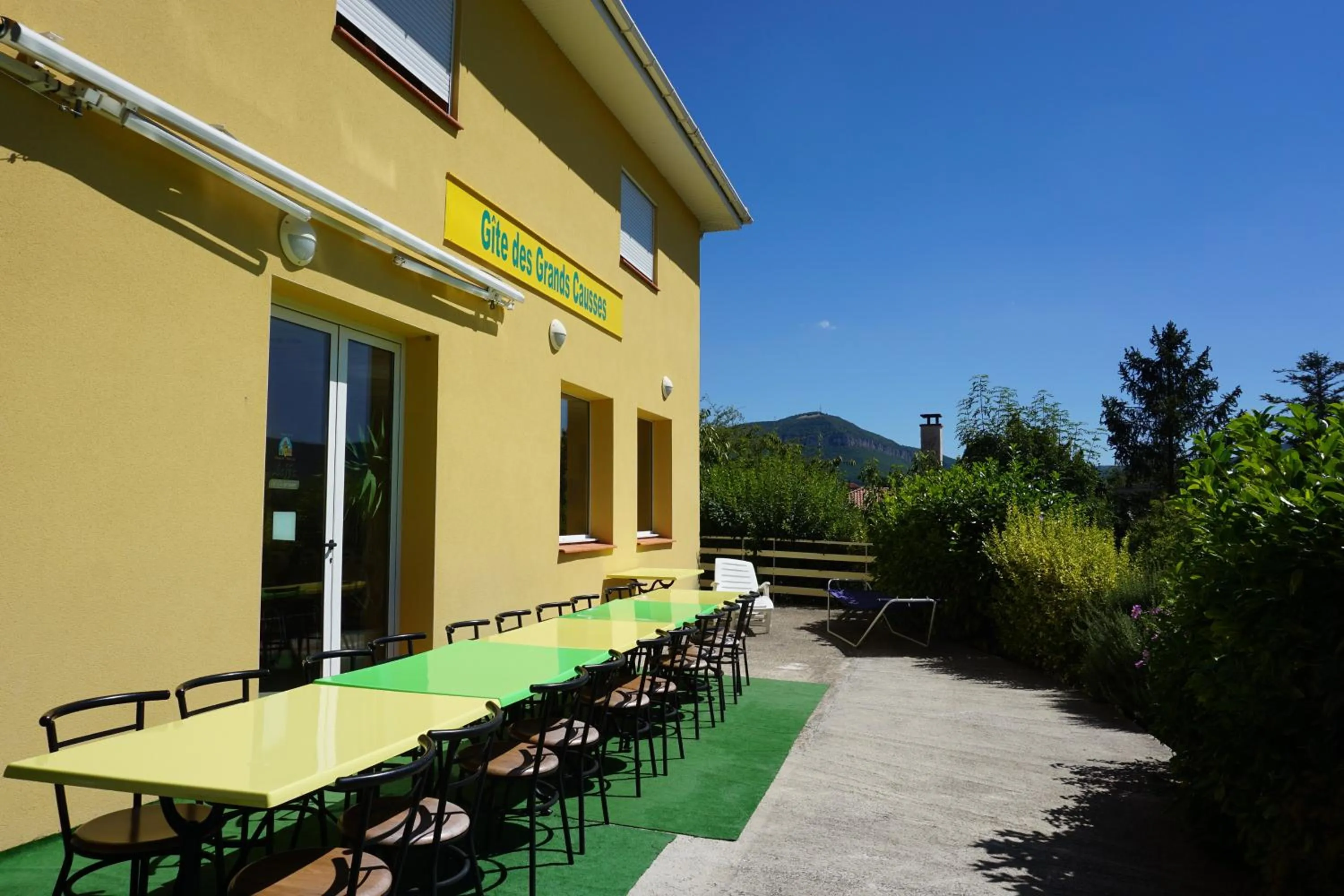 Balcony/Terrace in Gîte des Grands Causses