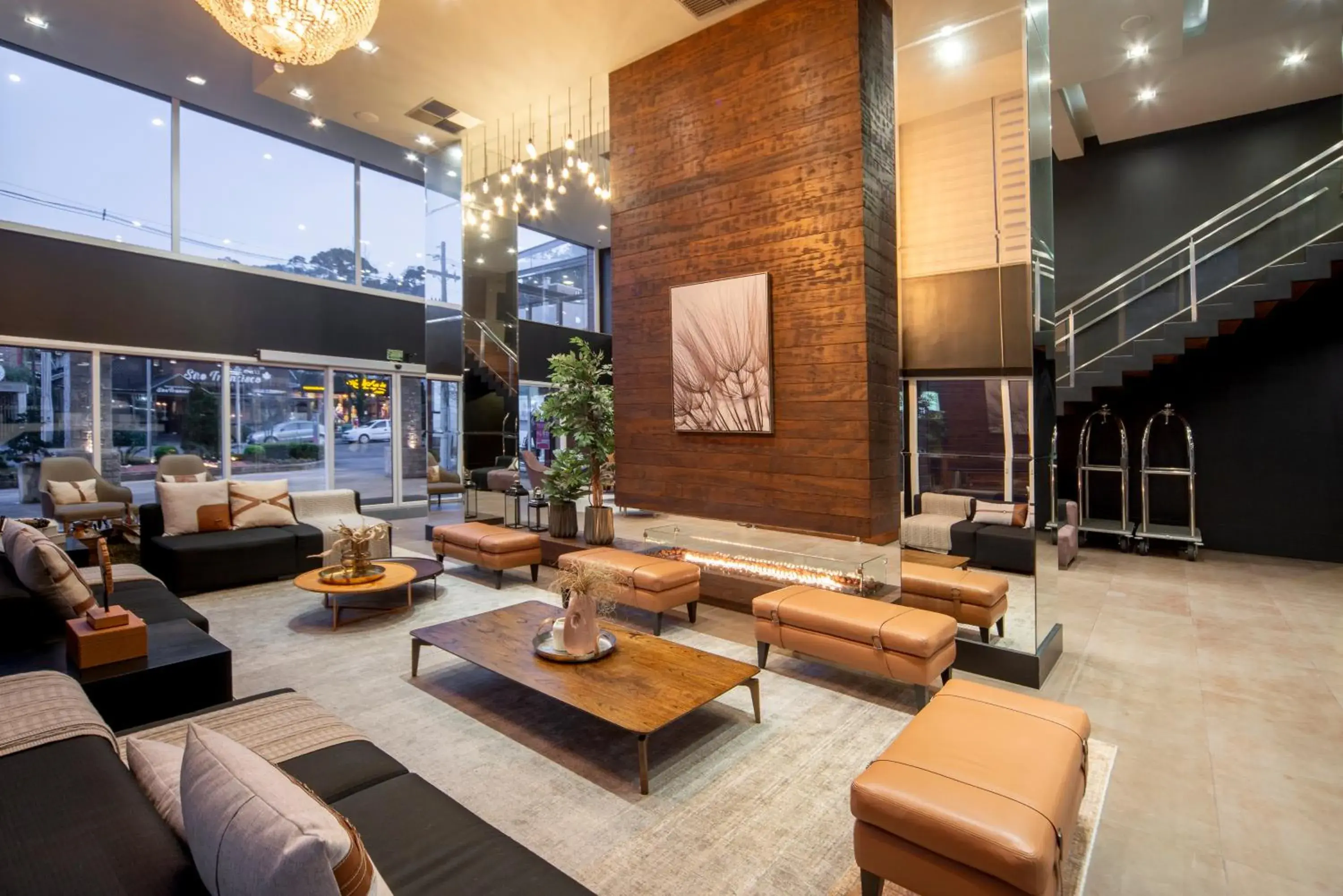 Lobby or reception in Hotel Laghetto Stilo Borges Oficial Lobby or reception in Hotel Laghetto Stilo Borges Oficial