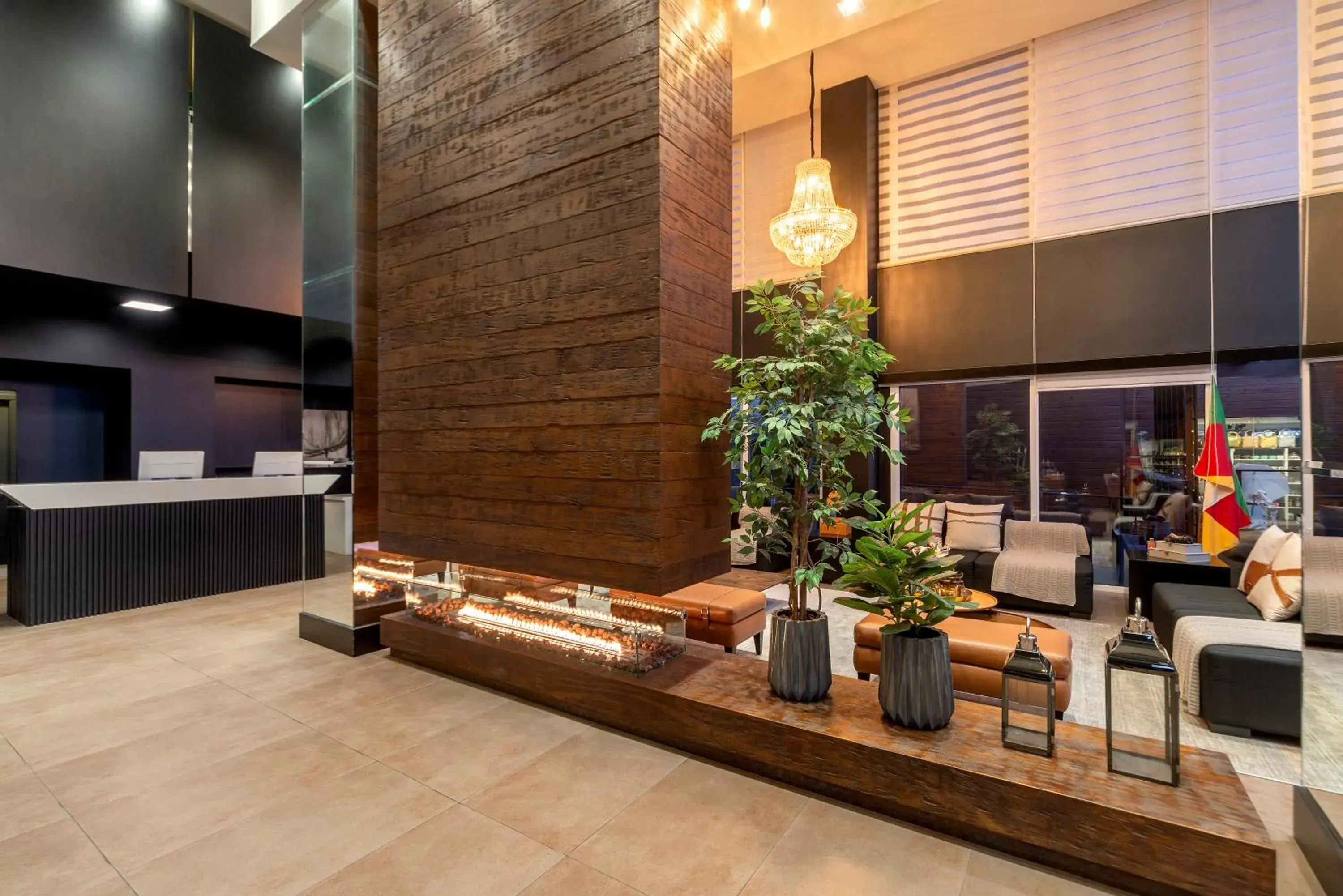 Lobby or reception in Hotel Laghetto Stilo Borges Oficial Lobby or reception in Hotel Laghetto Stilo Borges Oficial