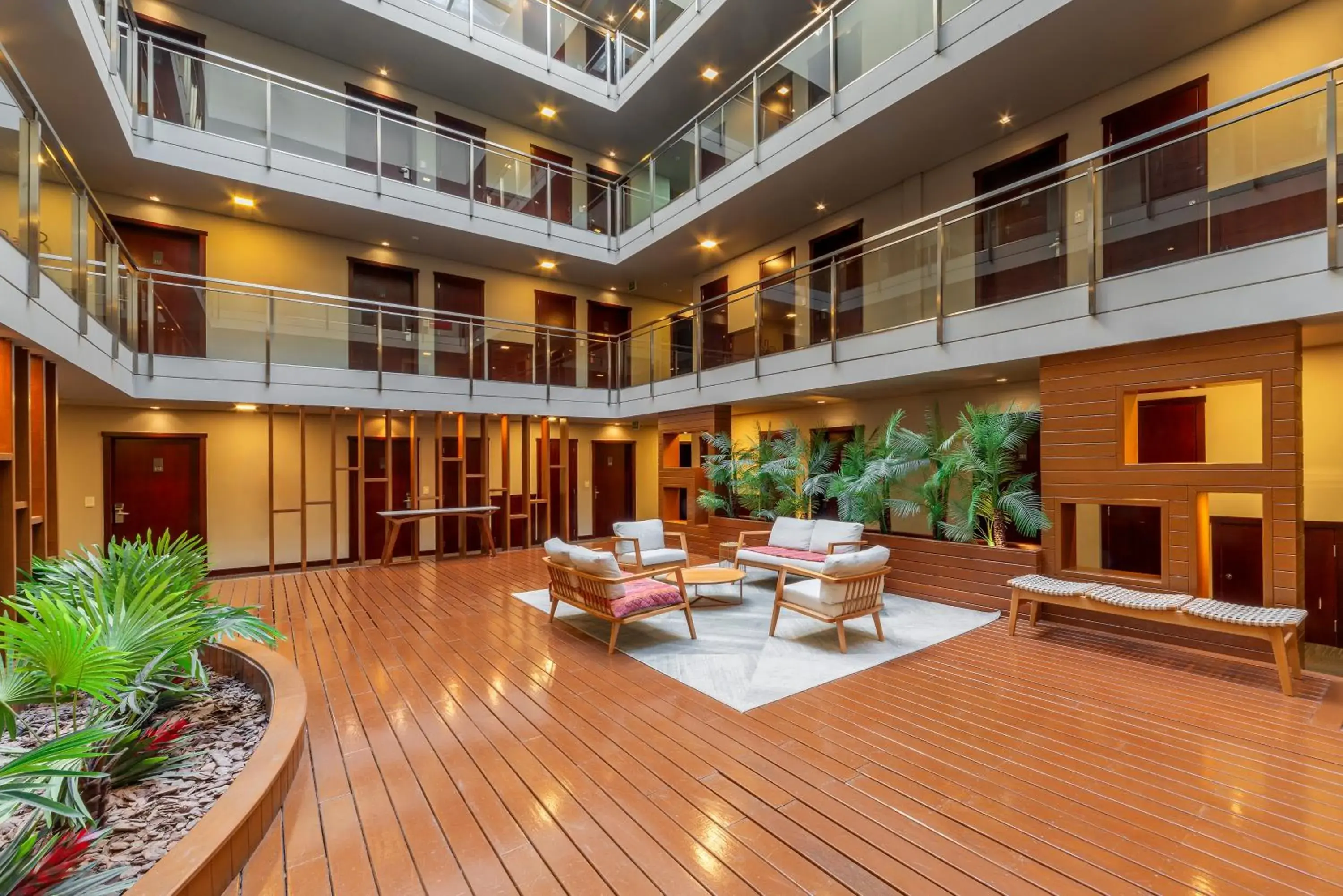 Garden view in Hotel Laghetto Stilo Borges Oficial Garden view in Hotel Laghetto Stilo Borges Oficial