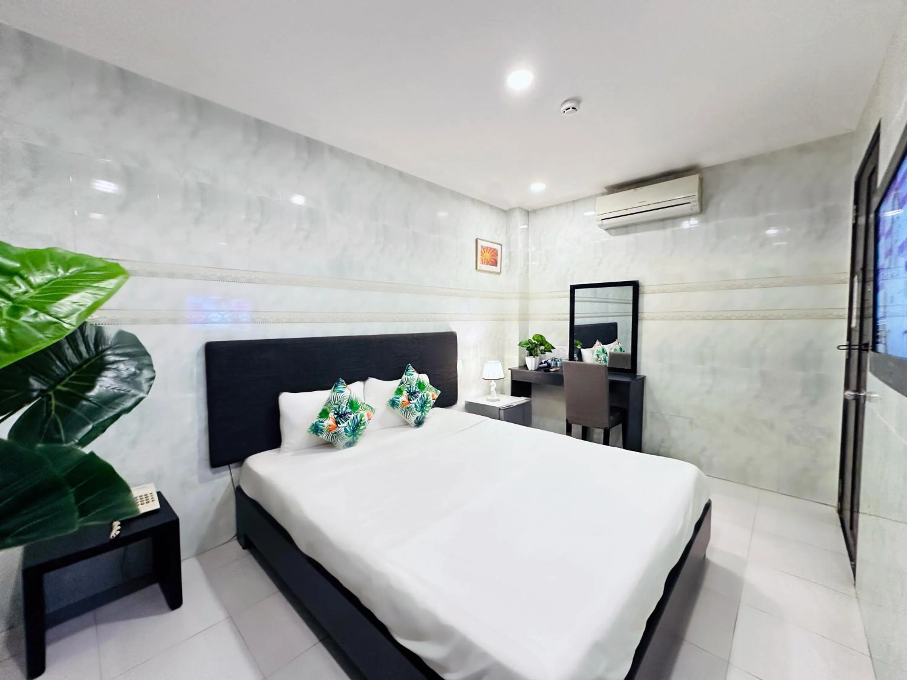 Bed in Centana Ben Thanh Hotel