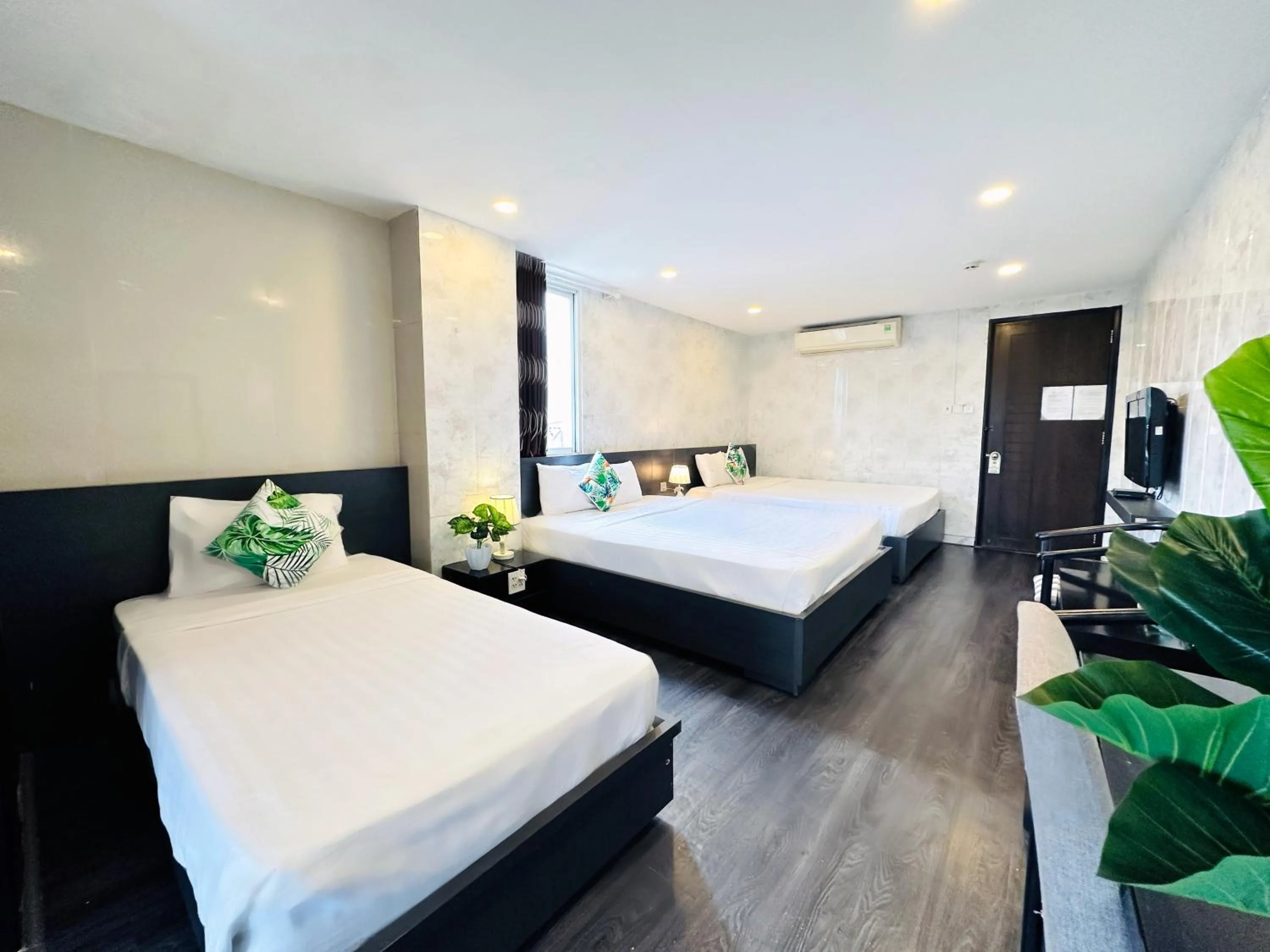 Photo of the whole room, Bed in Centana Ben Thanh Hotel