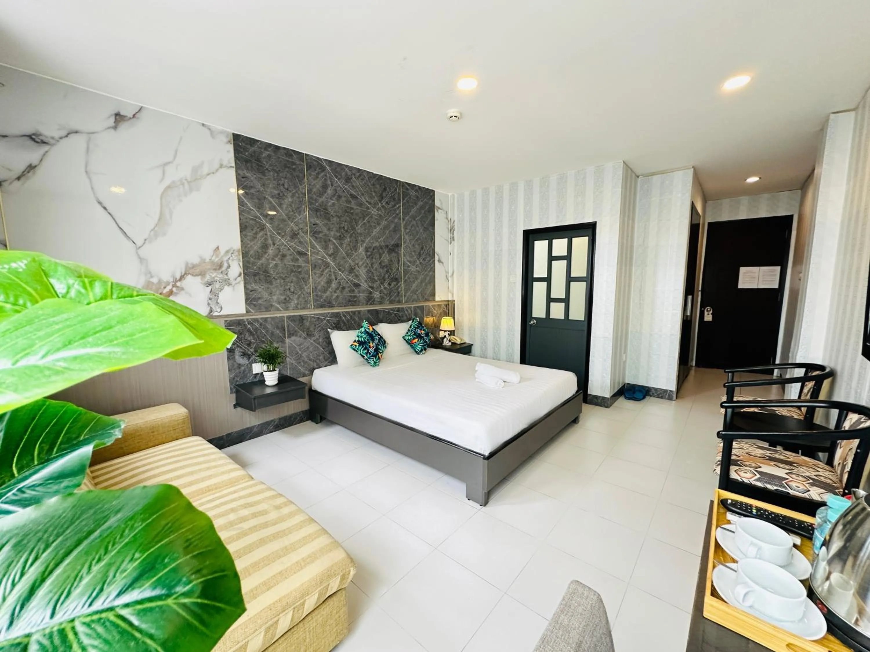 Bed in Centana Ben Thanh Hotel