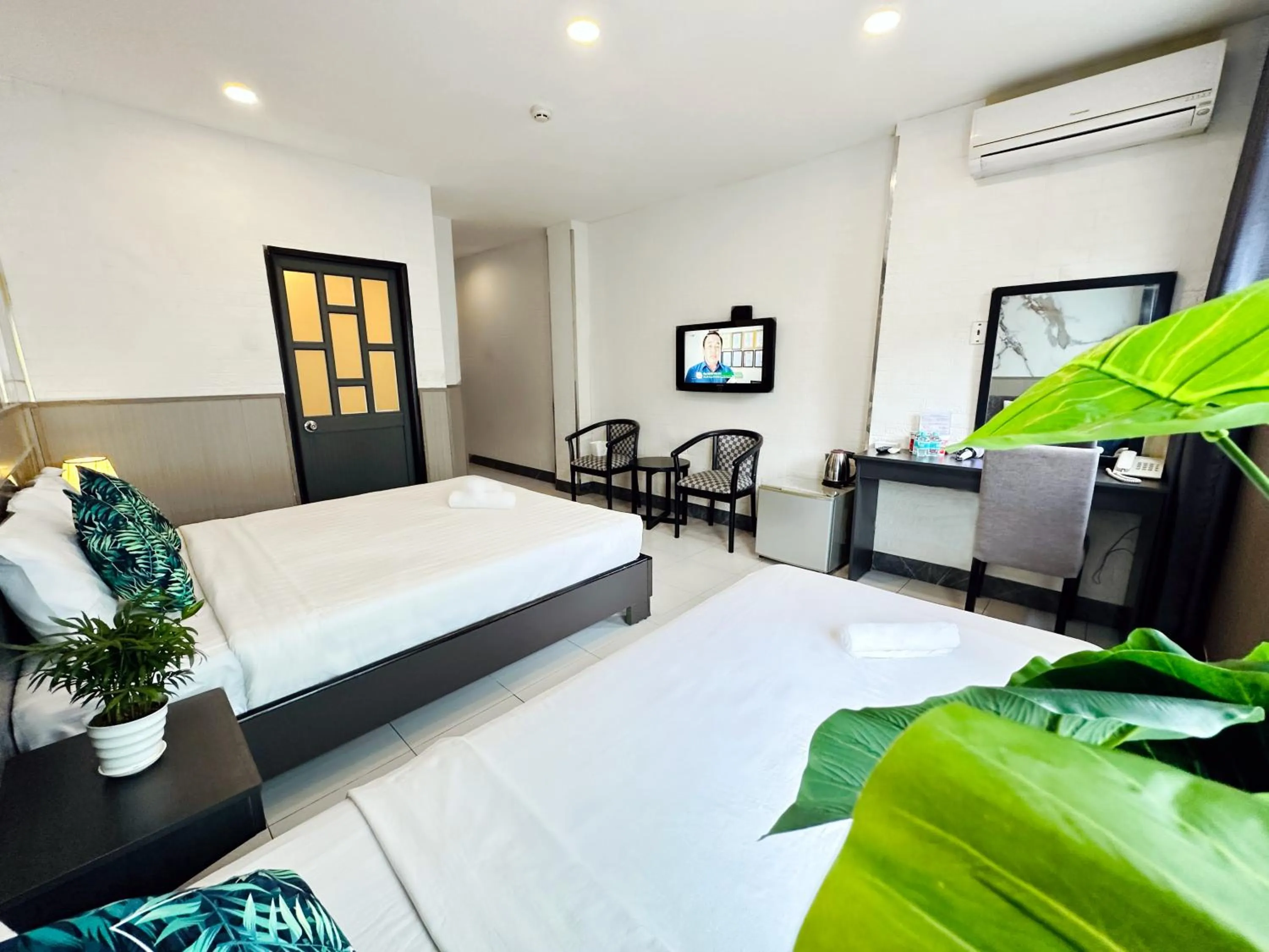 Bed in Centana Ben Thanh Hotel