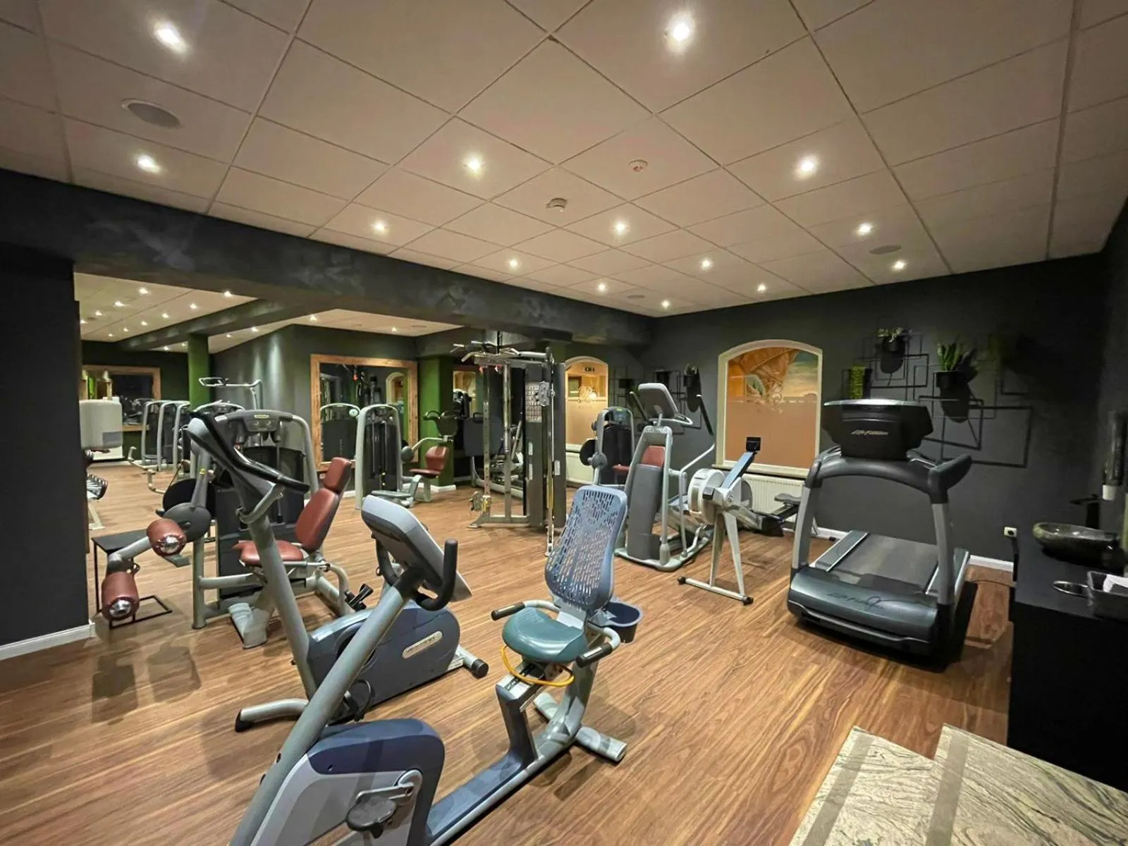 Fitness centre/facilities in Kristall- & Vitalhotel Bergknappenhof