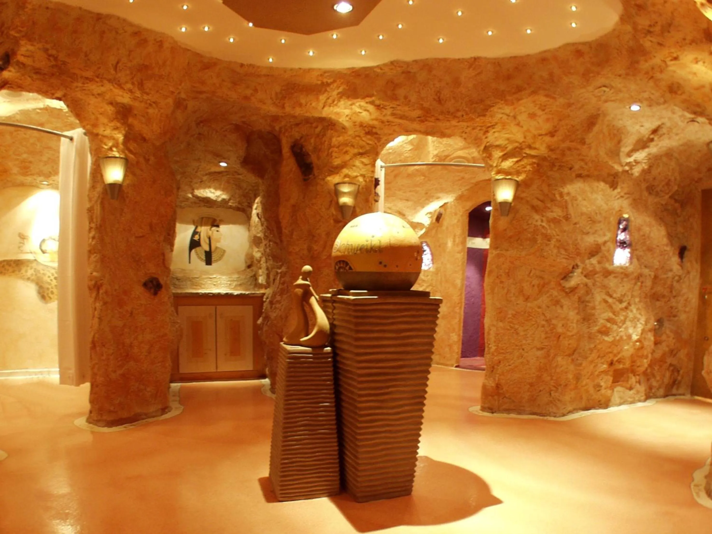 Spa and wellness centre/facilities in Kristall- & Vitalhotel Bergknappenhof