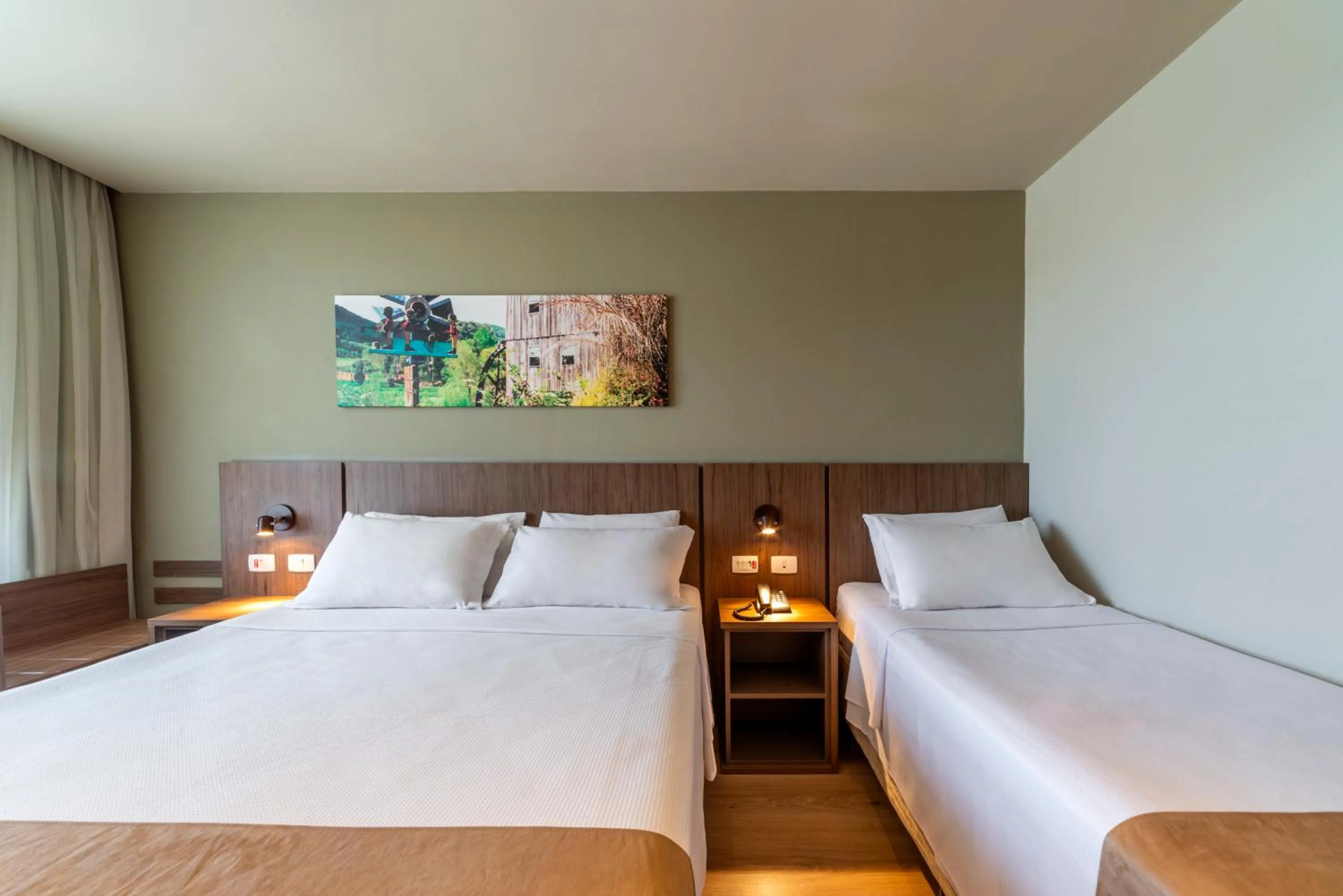 Bedroom, Bed in Hotel Laghetto Vivace