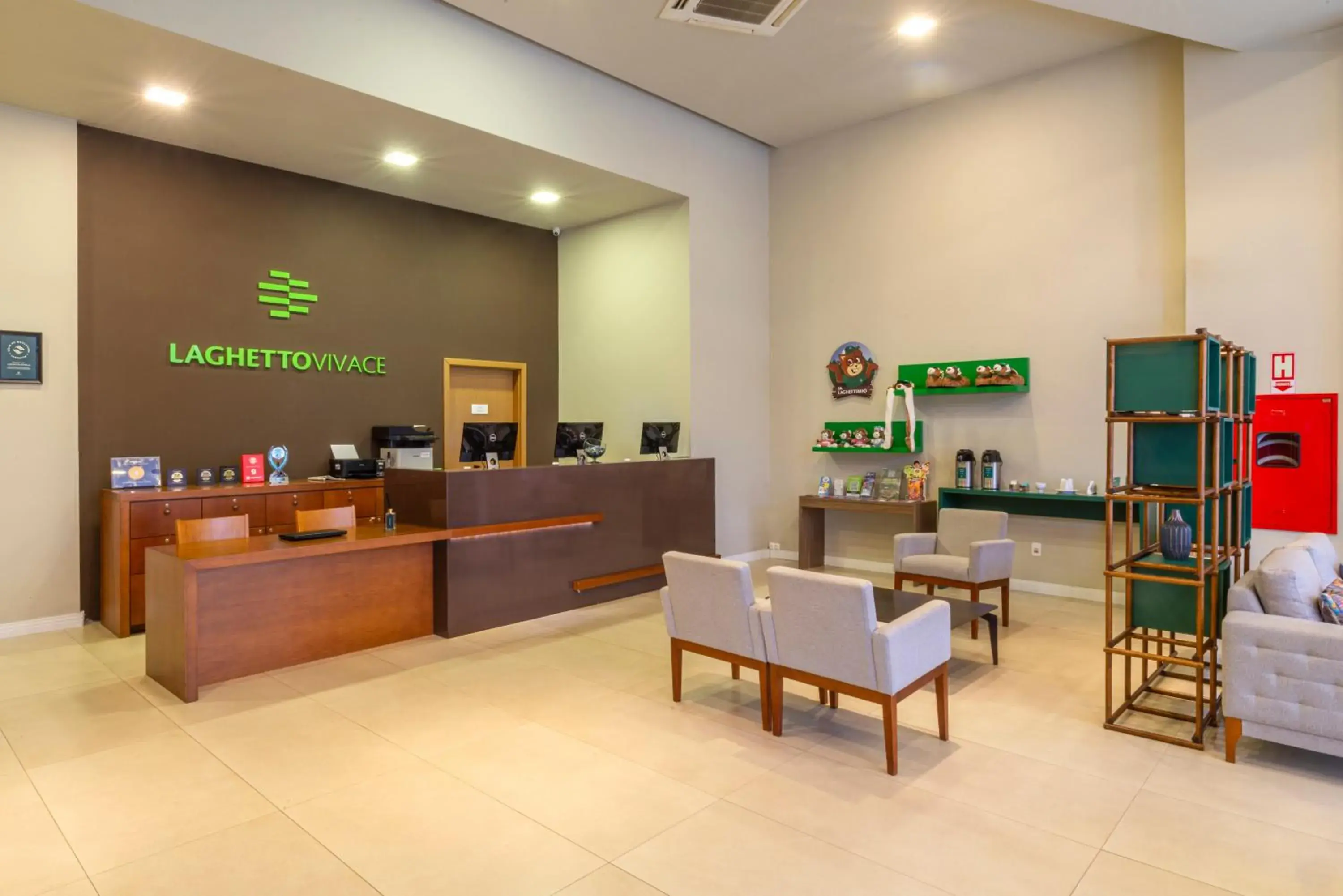 Lobby or reception in Hotel Laghetto Vivace Lobby or reception in Hotel Laghetto Vivace